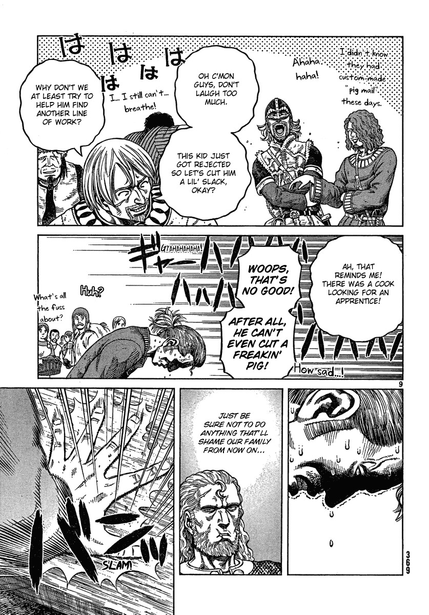 Vinland Saga Chapter 77 page 9 - Chapter 77 : Insult