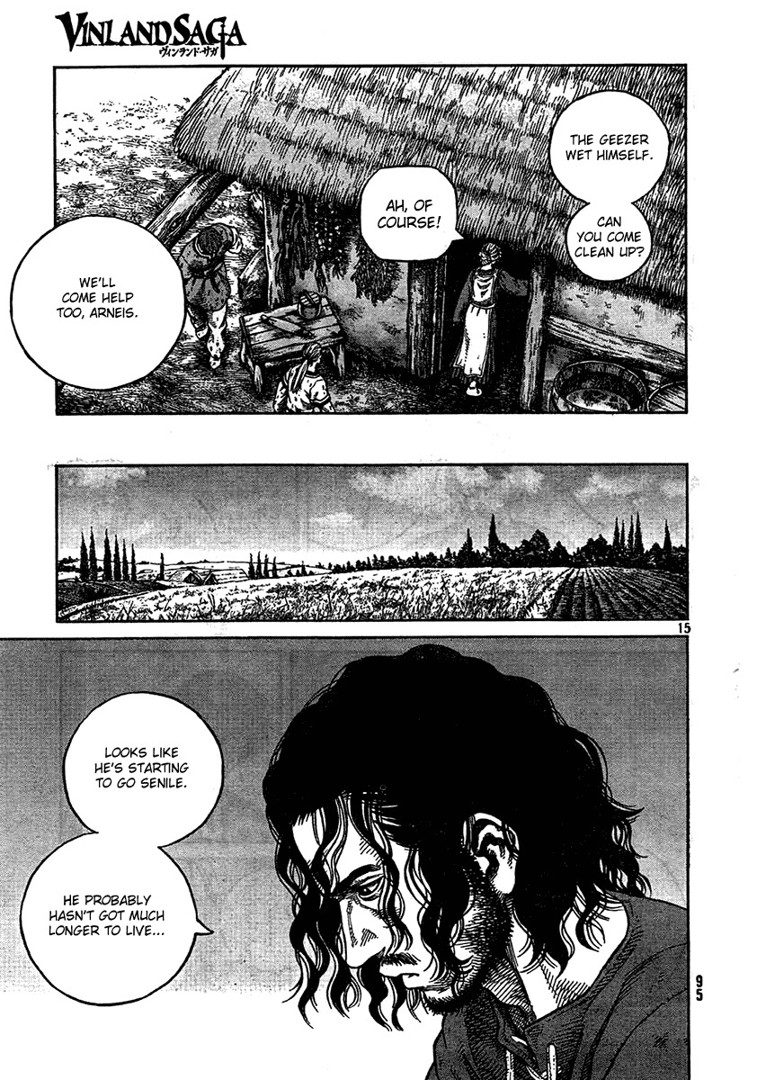Vinland Saga manga, chapter 79, page 15 of 22