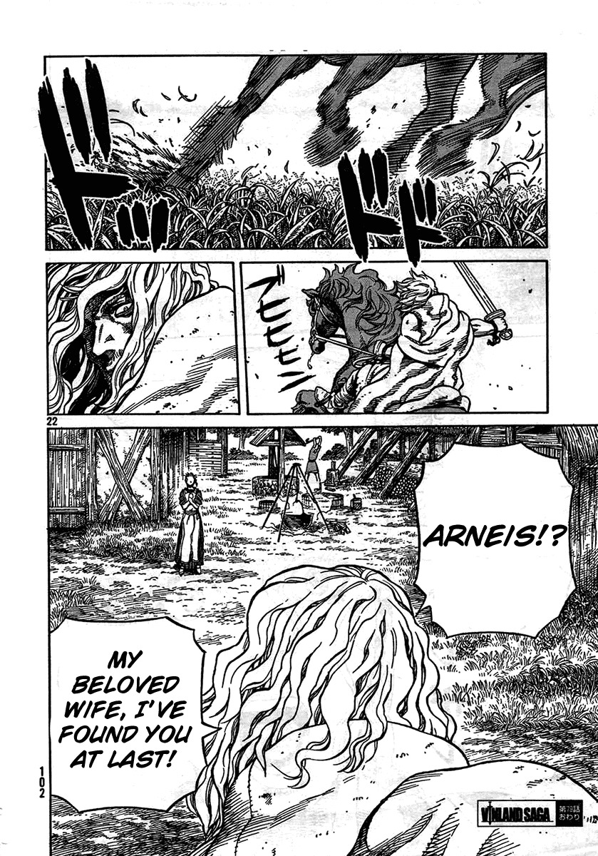 Vinland Saga manga, chapter 79, page 22 of 22