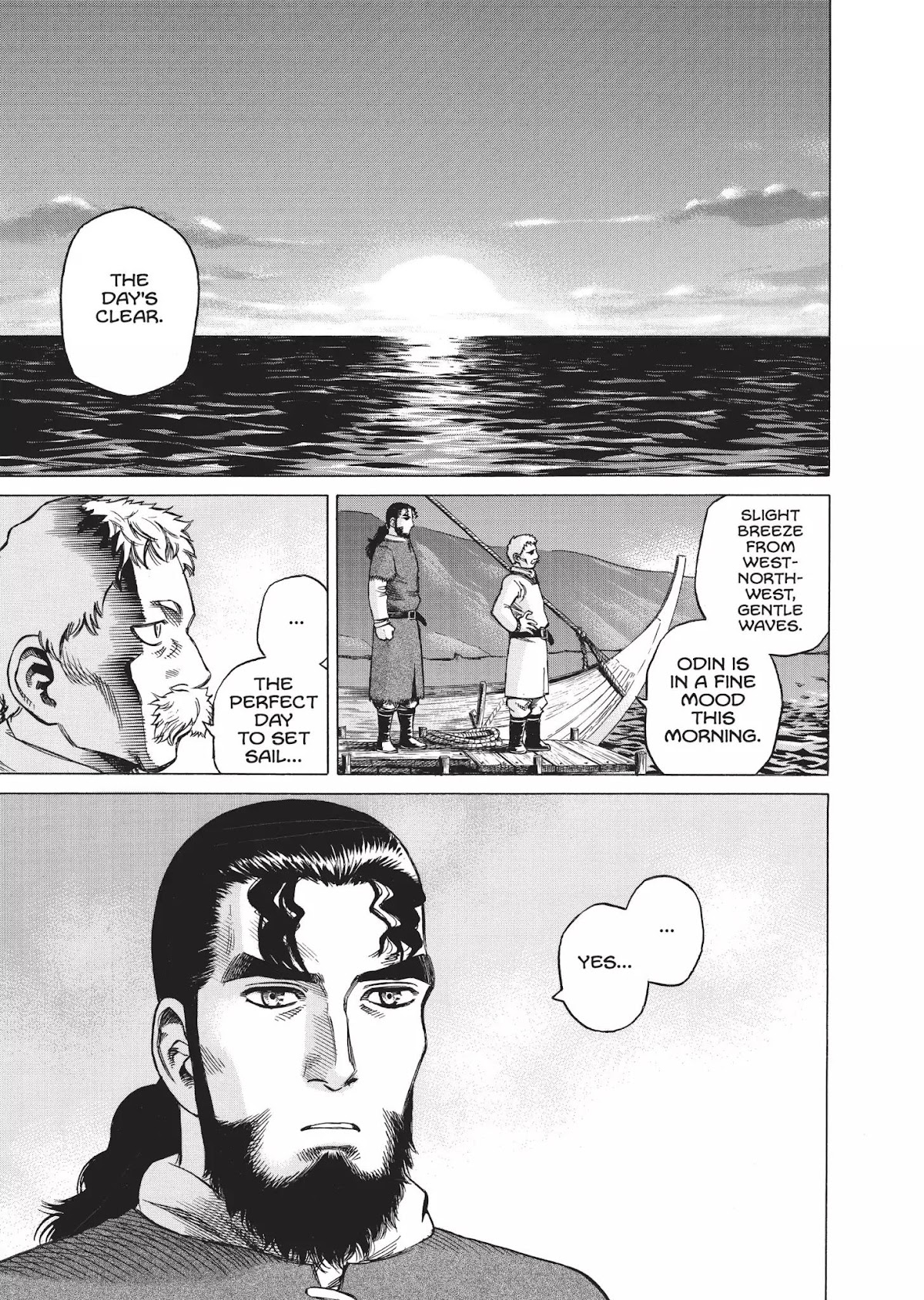 Vinland Saga Chapter 8 page 1 - Chapter 8: The Journey Begins