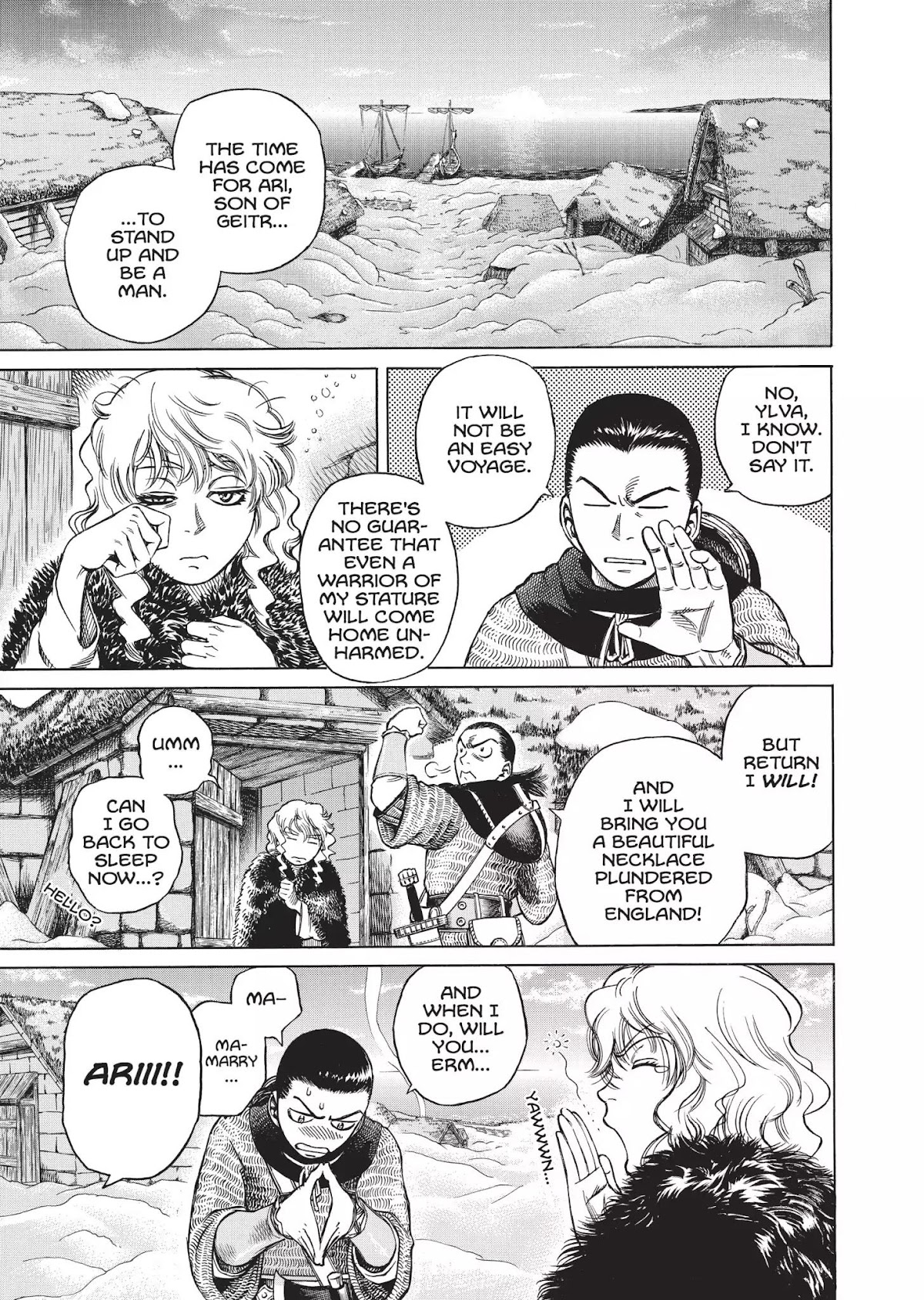 Vinland Saga Chapter 8 page 3 - Chapter 8: The Journey Begins