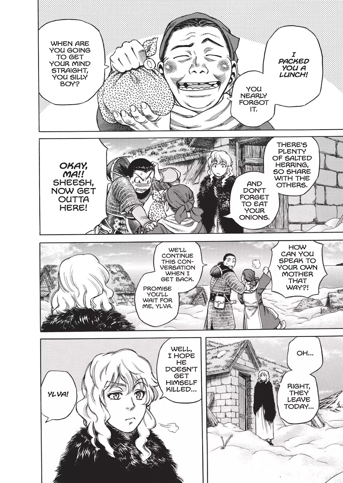 Vinland Saga Chapter 8 page 4 - Chapter 8: The Journey Begins