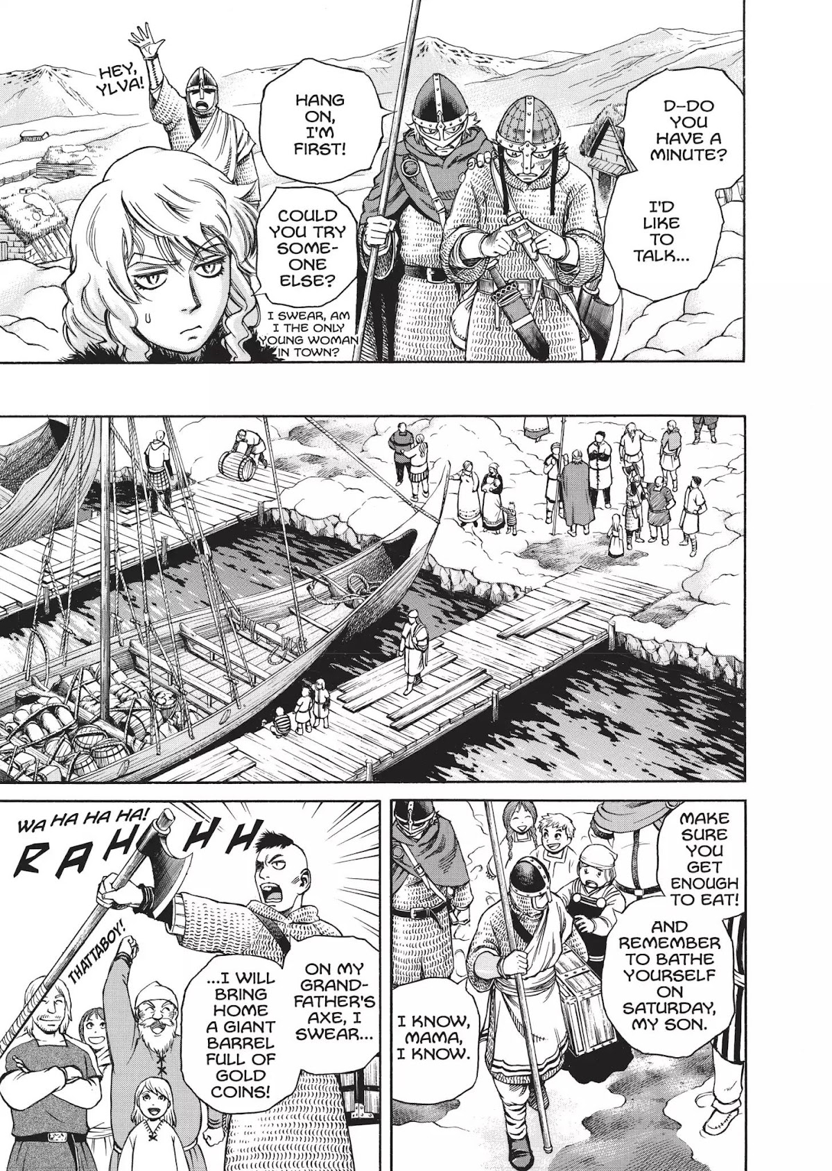 Vinland Saga Chapter 8 page 5 - Chapter 8: The Journey Begins