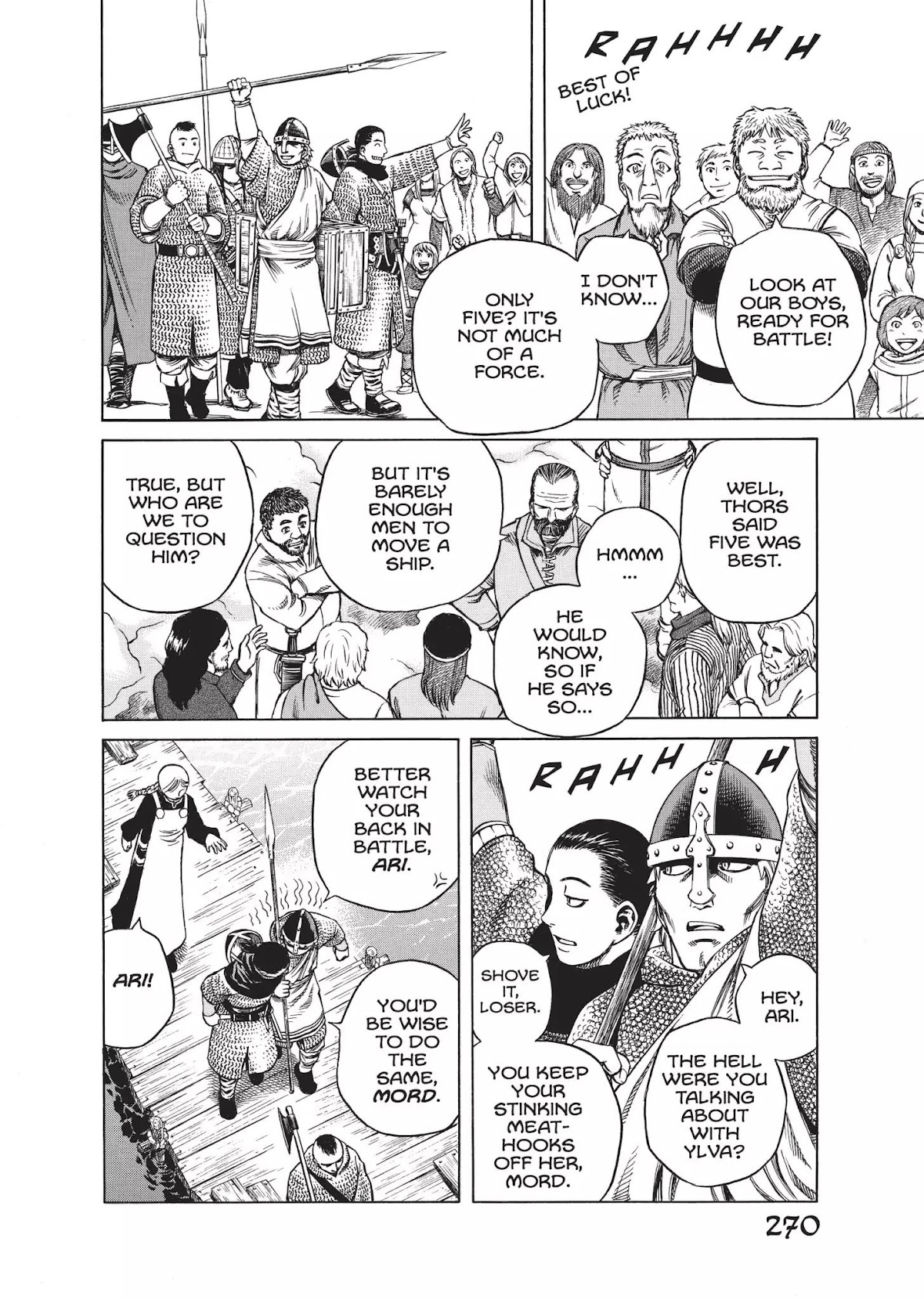 Vinland Saga Chapter 8 page 6 - Chapter 8: The Journey Begins