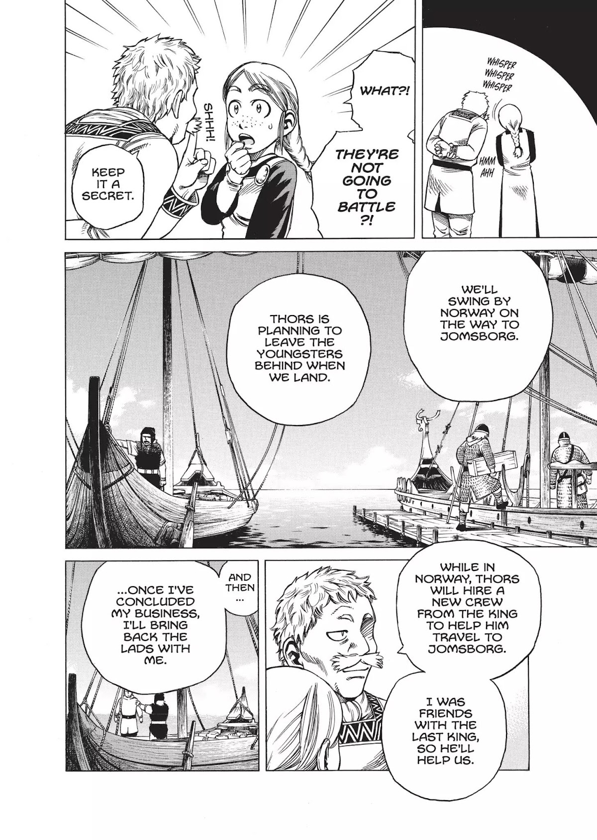 Vinland Saga Chapter 8 page 8 - Chapter 8: The Journey Begins