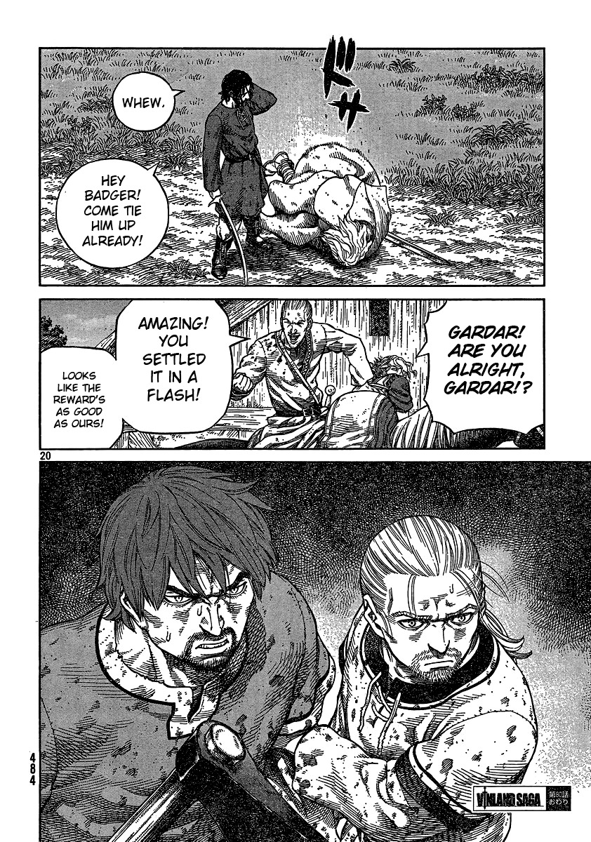 Vinland Saga Chapter 80 page 20 - Chapter 80 : Gardar's Raid