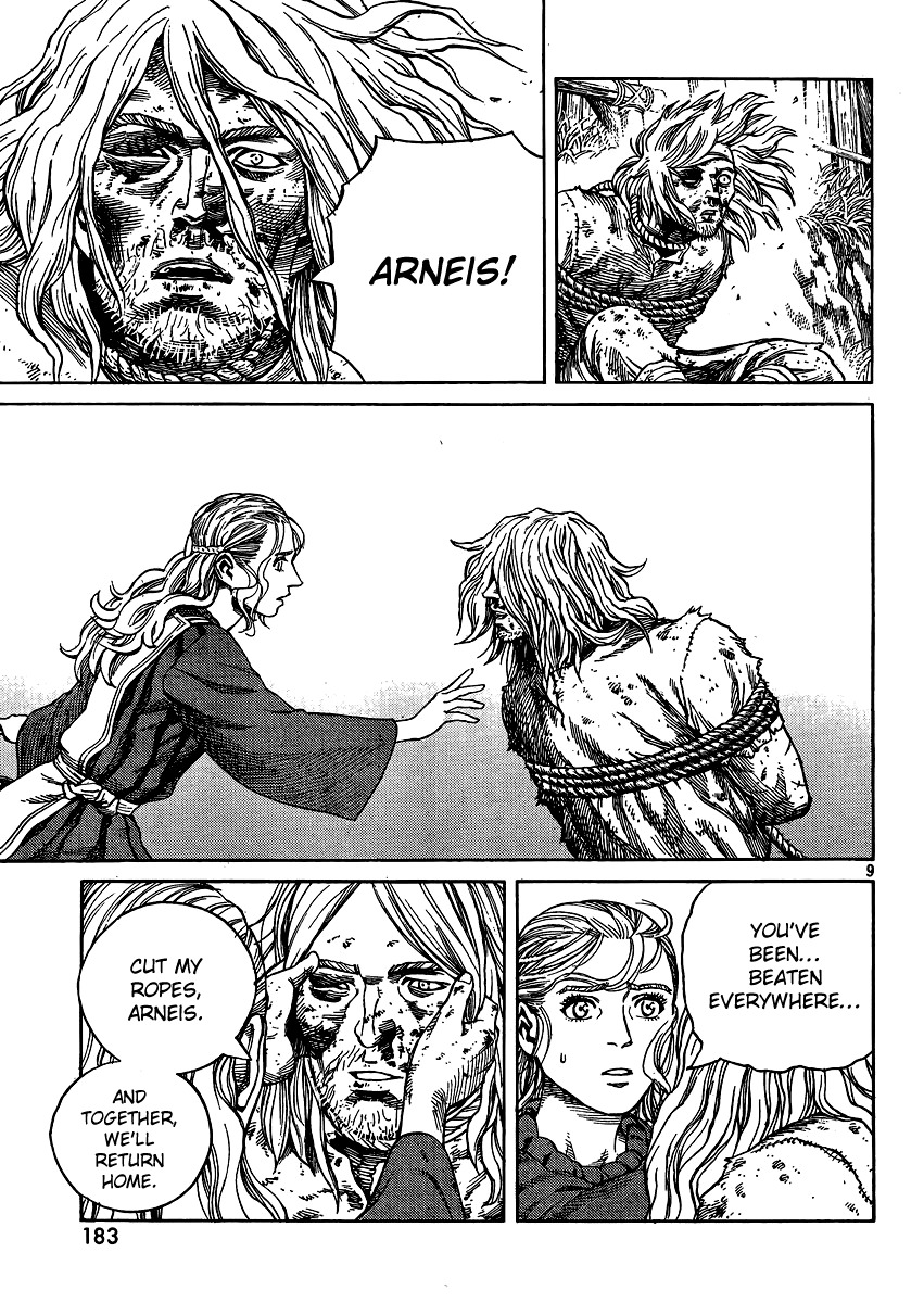 Vinland Saga Chapter 82 page 9 - Chapter 82 : Ropes