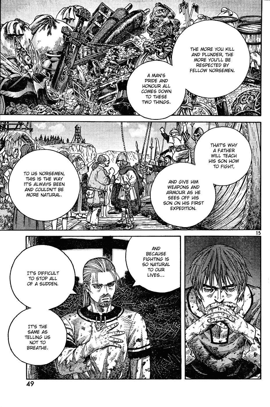 Vinland Saga Chapter 83 page 15 - Chapter 83 : Atonement