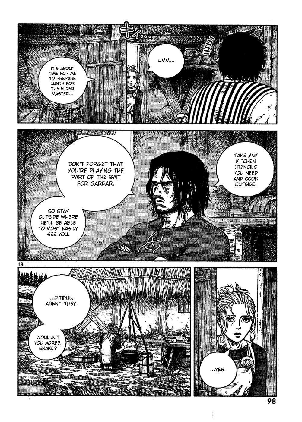 Vinland Saga Chapter 84 page 18 - Chapter 84 : Self-Deluded Fantasy