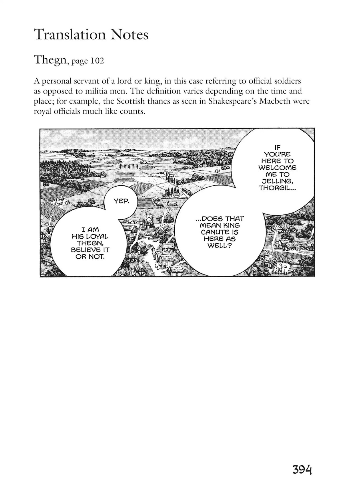 Vinland Saga Chapter 86.5 page 1 - Vol.6 Translation Notes