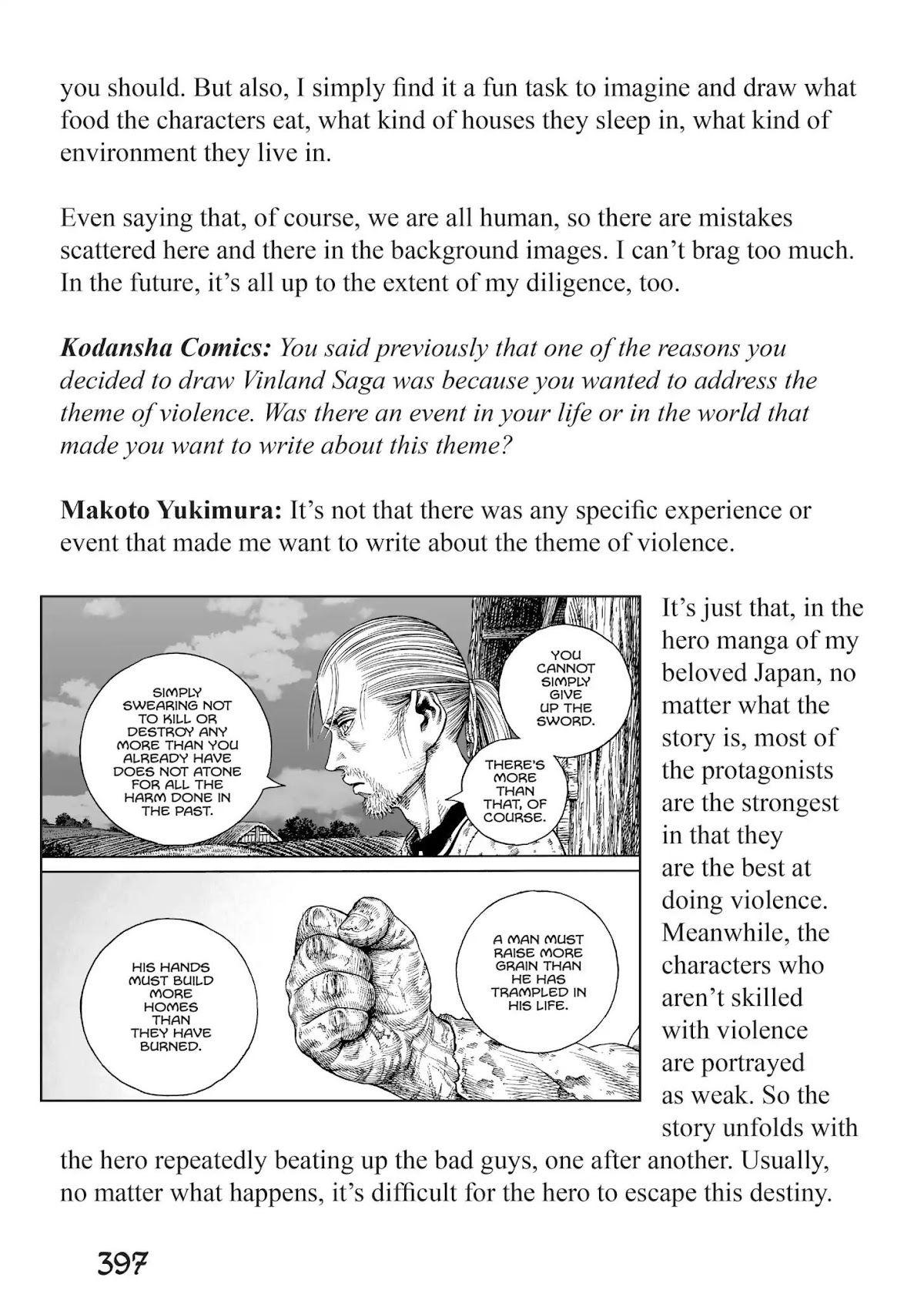 Vinland Saga Chapter 86.6 page 2 - Vol.6 Ask Yukimura