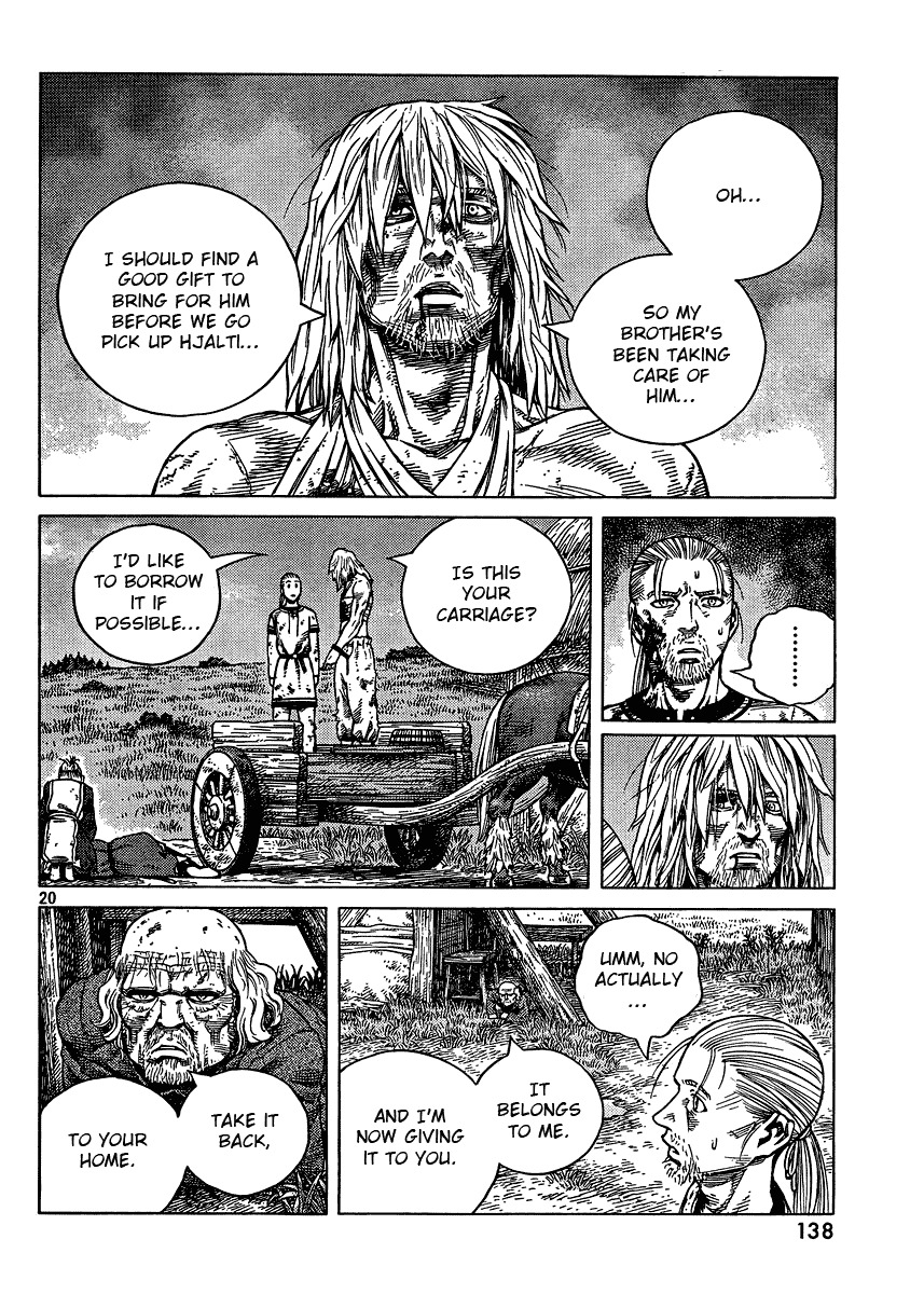 Vinland Saga Chapter 86 page 20 - Chapter 86 : Irretrievable Lives