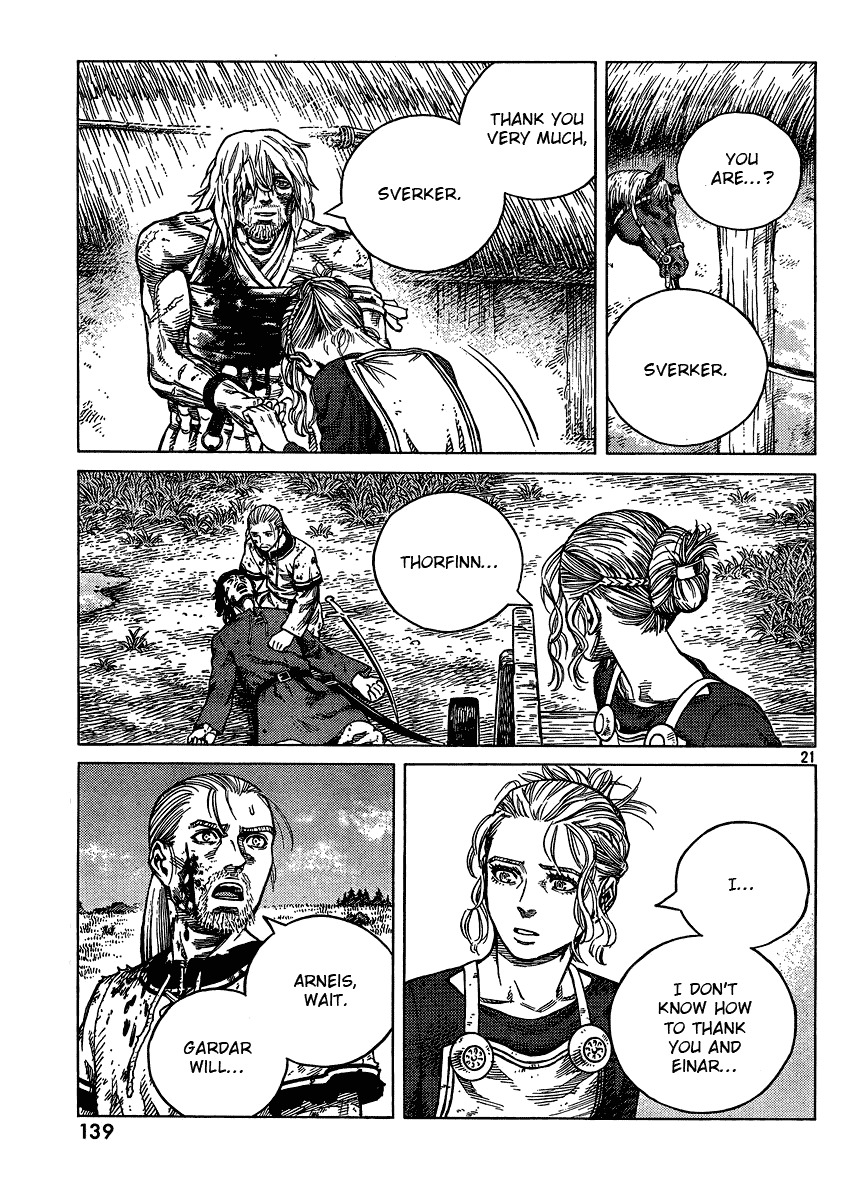 Vinland Saga Chapter 86 page 21 - Chapter 86 : Irretrievable Lives
