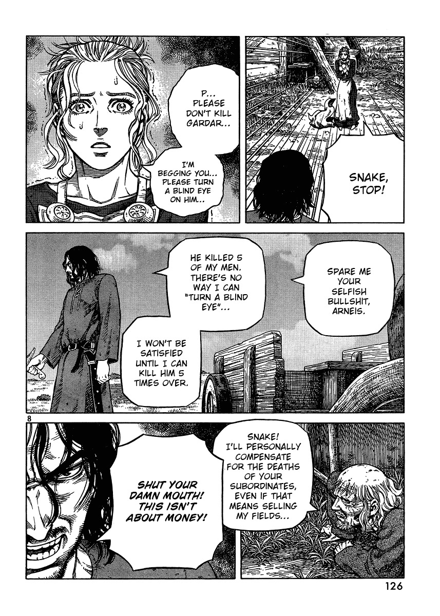 Vinland Saga Chapter 86 page 8 - Chapter 86 : Irretrievable Lives