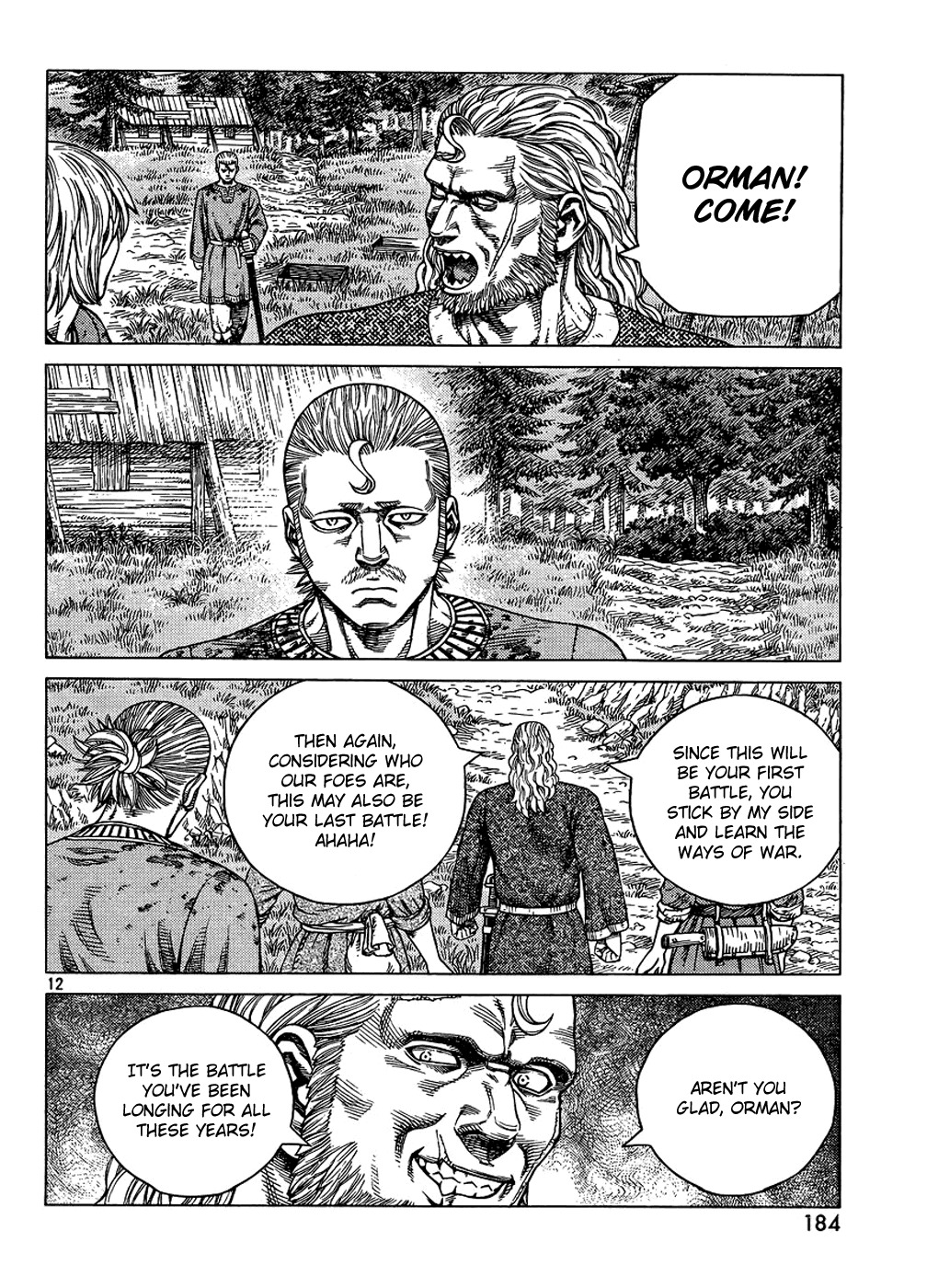 Vinland Saga Chapter 87 page 12 - Chapter 87 : Night Before the Storm