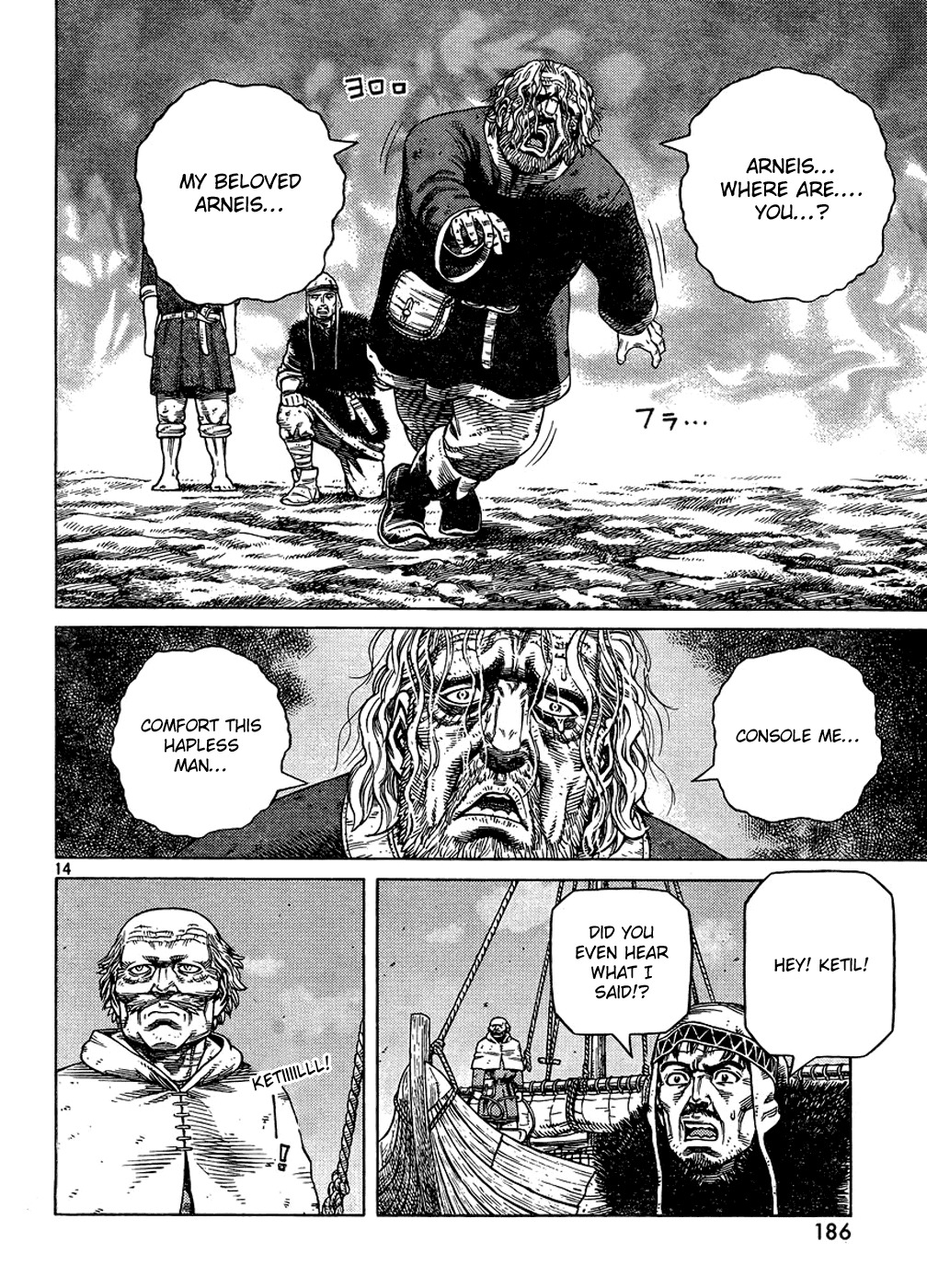 Vinland Saga Chapter 87 page 14 - Chapter 87 : Night Before the Storm