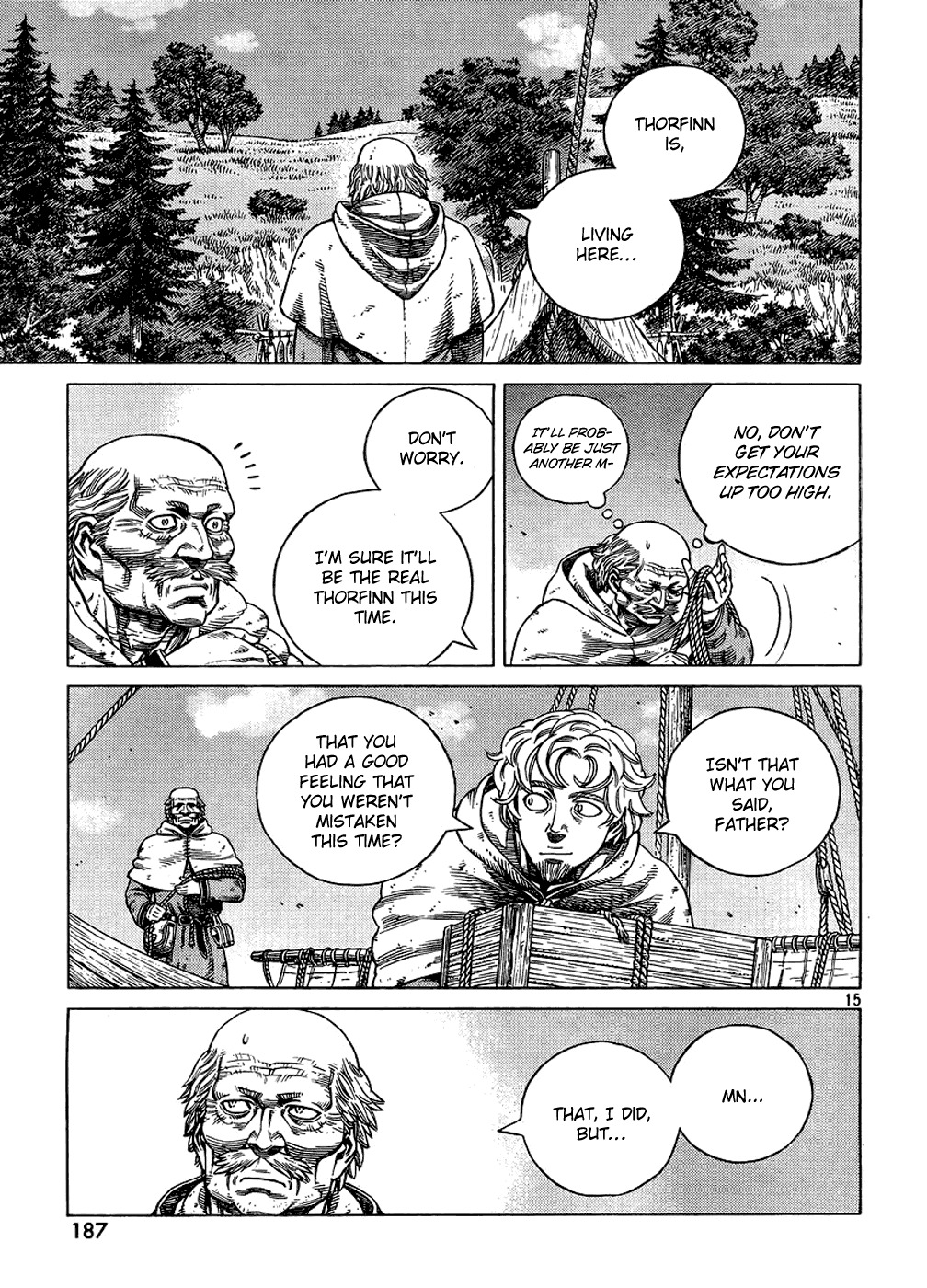 Vinland Saga Chapter 87 page 15 - Chapter 87 : Night Before the Storm