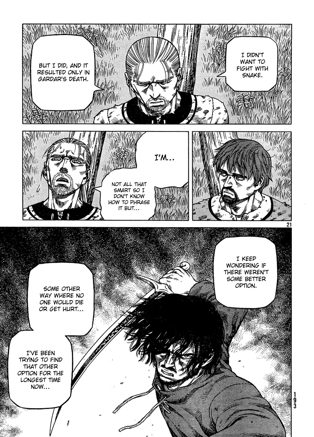 Vinland Saga Chapter 87 page 21 - Chapter 87 : Night Before the Storm