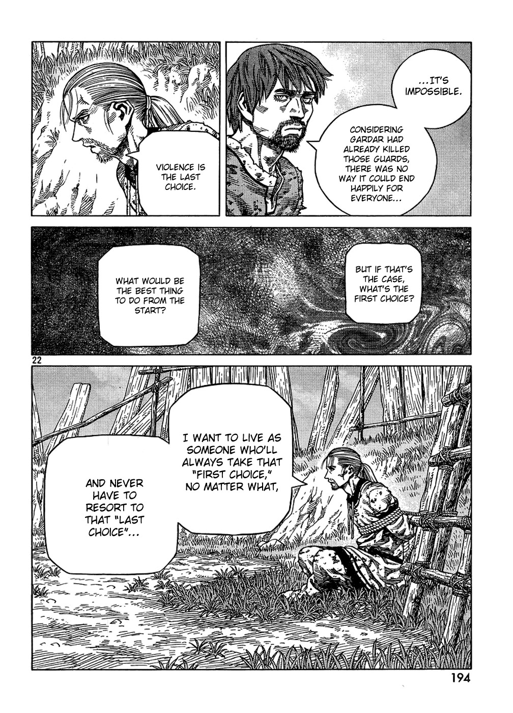 Vinland Saga Chapter 87 page 22 - Chapter 87 : Night Before the Storm