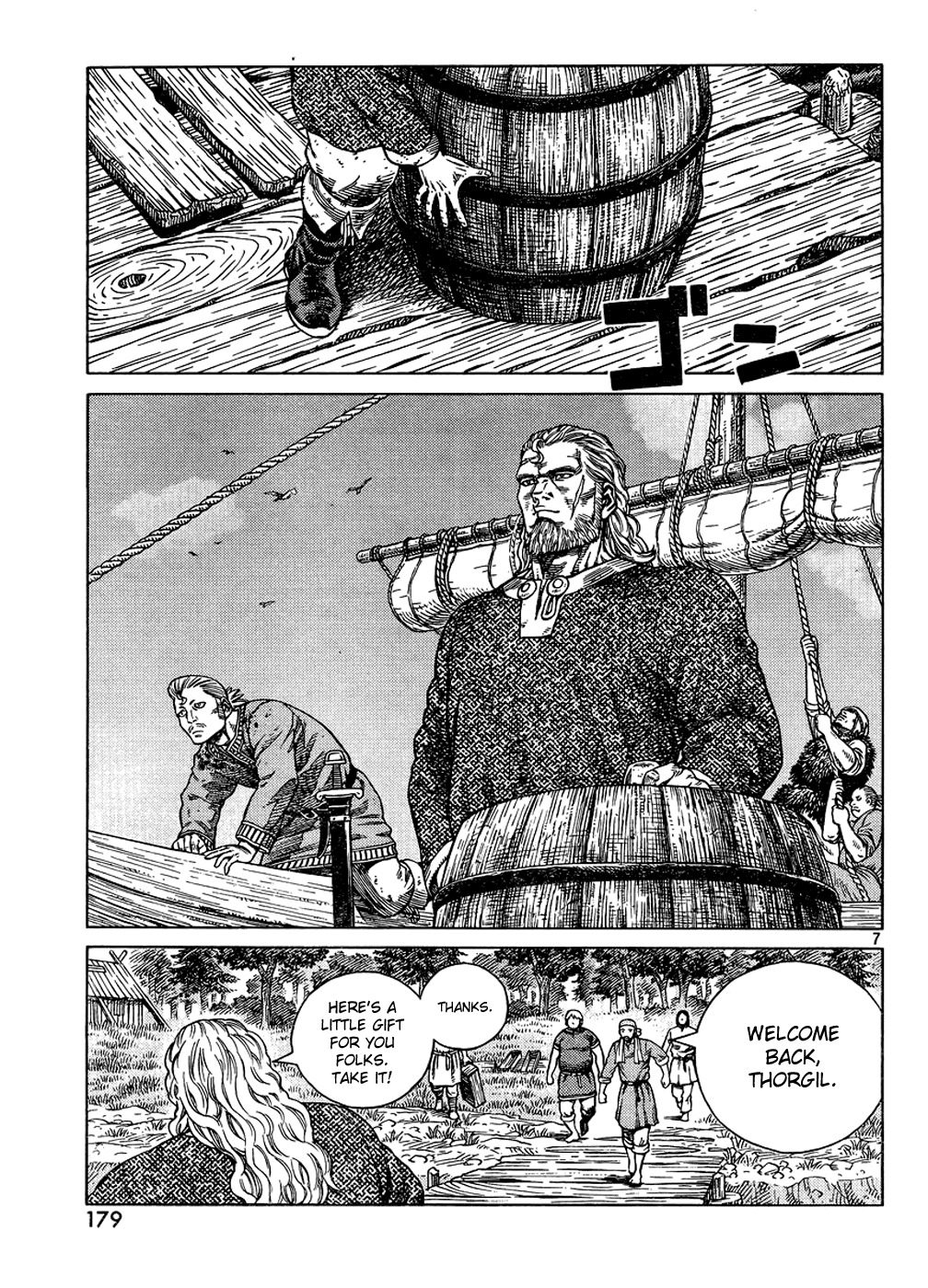 Vinland Saga Chapter 87 page 7 - Chapter 87 : Night Before the Storm