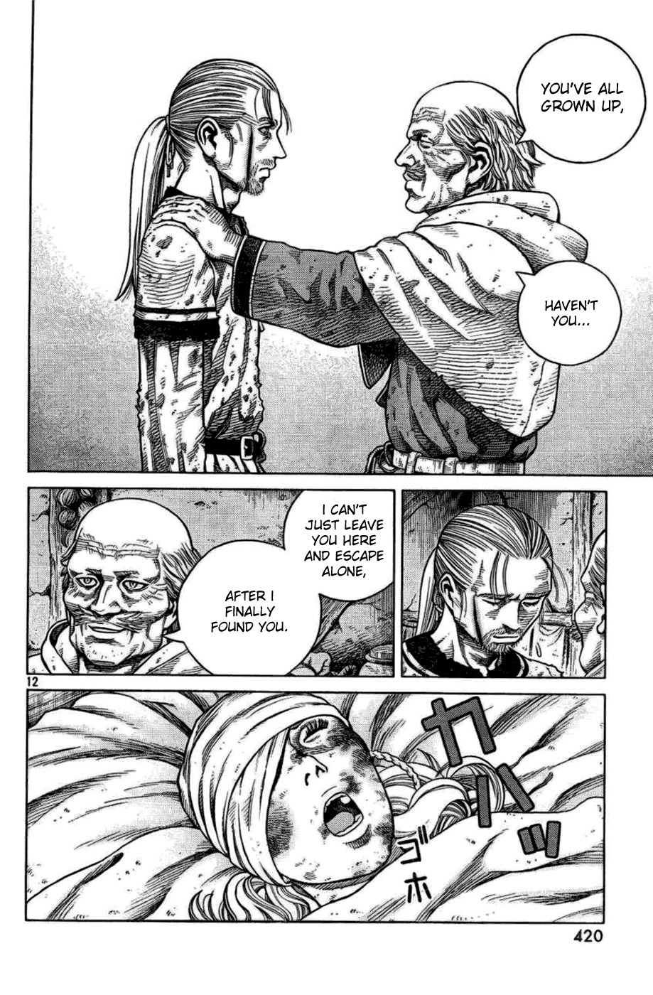 Vinland Saga Chapter 89 page 12 - Chapter 89 : The Night Before Battle