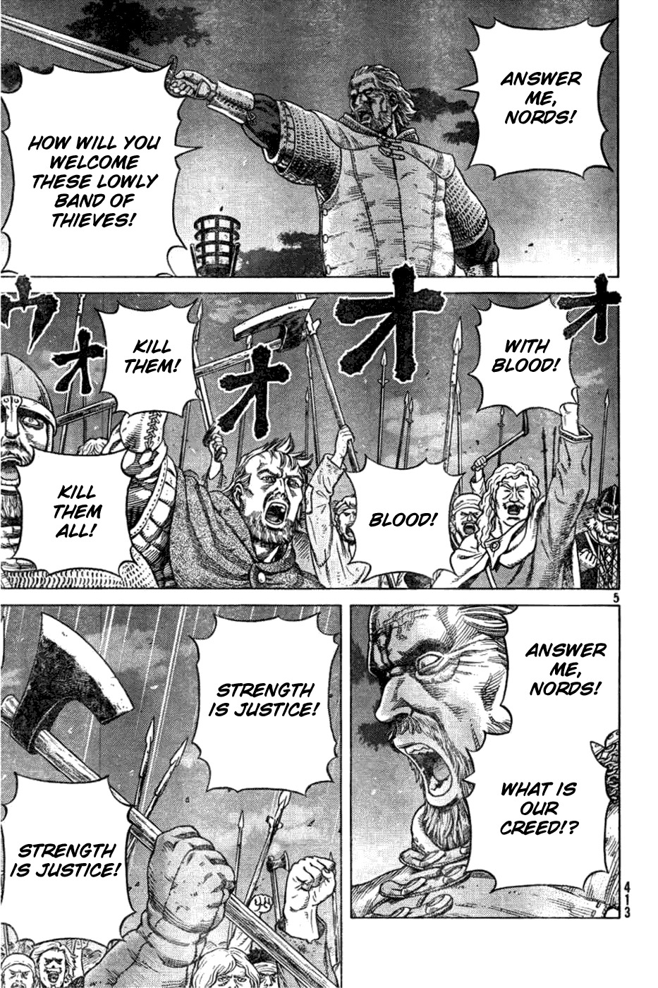 Vinland Saga Chapter 89 page 5 - Chapter 89 : The Night Before Battle