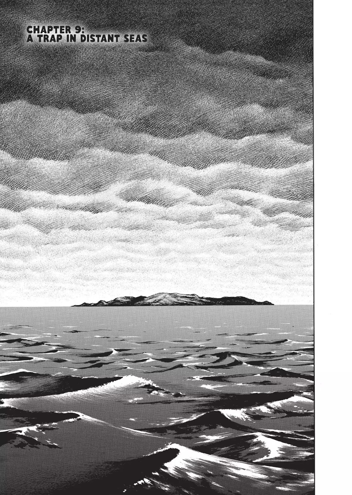 Vinland Saga Chapter 9 page 1 - Chapter 9: A Trap in Distant Seas