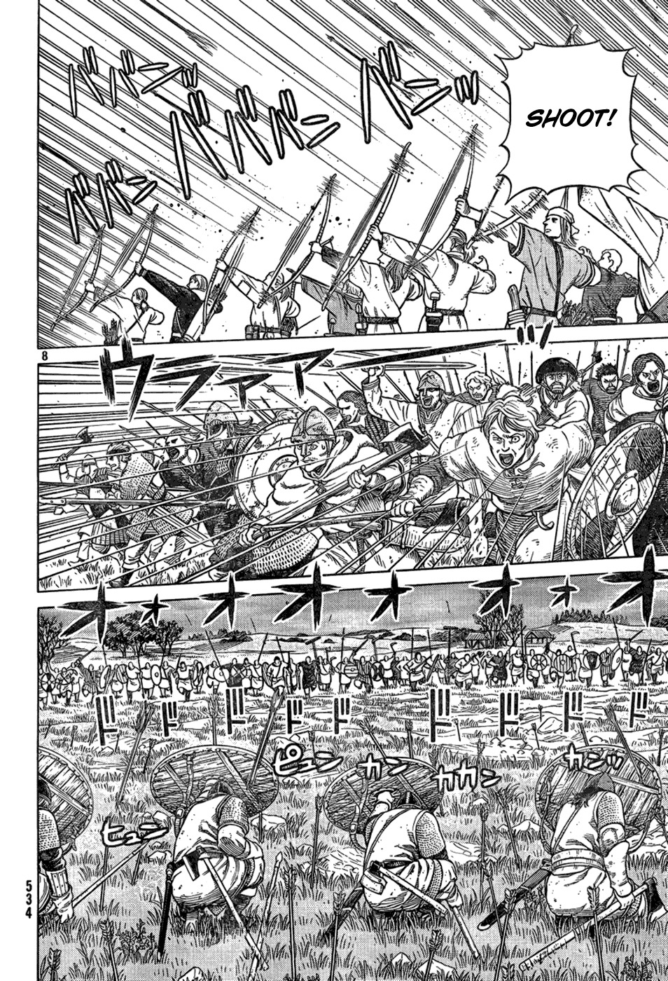 Vinland Saga Chapter 91 page 8 - Chapter 91 : Battle at Ketil's Farm