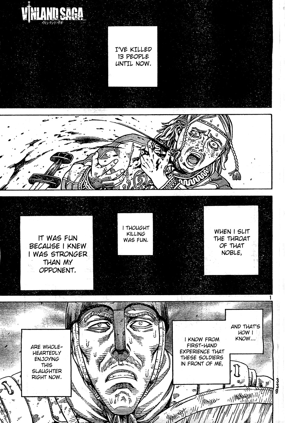 Vinland Saga Chapter 92 page 1 - Chapter 92 : 100 Seconds