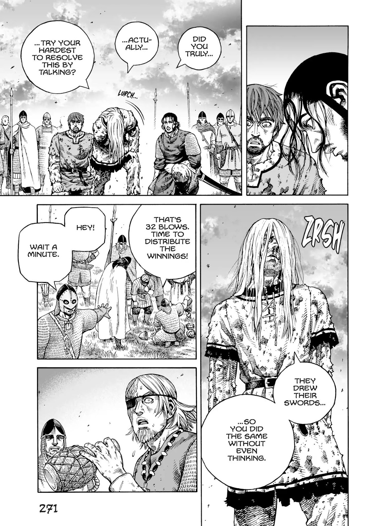 Vinland Saga manga, chapter 96, page 15 of 30