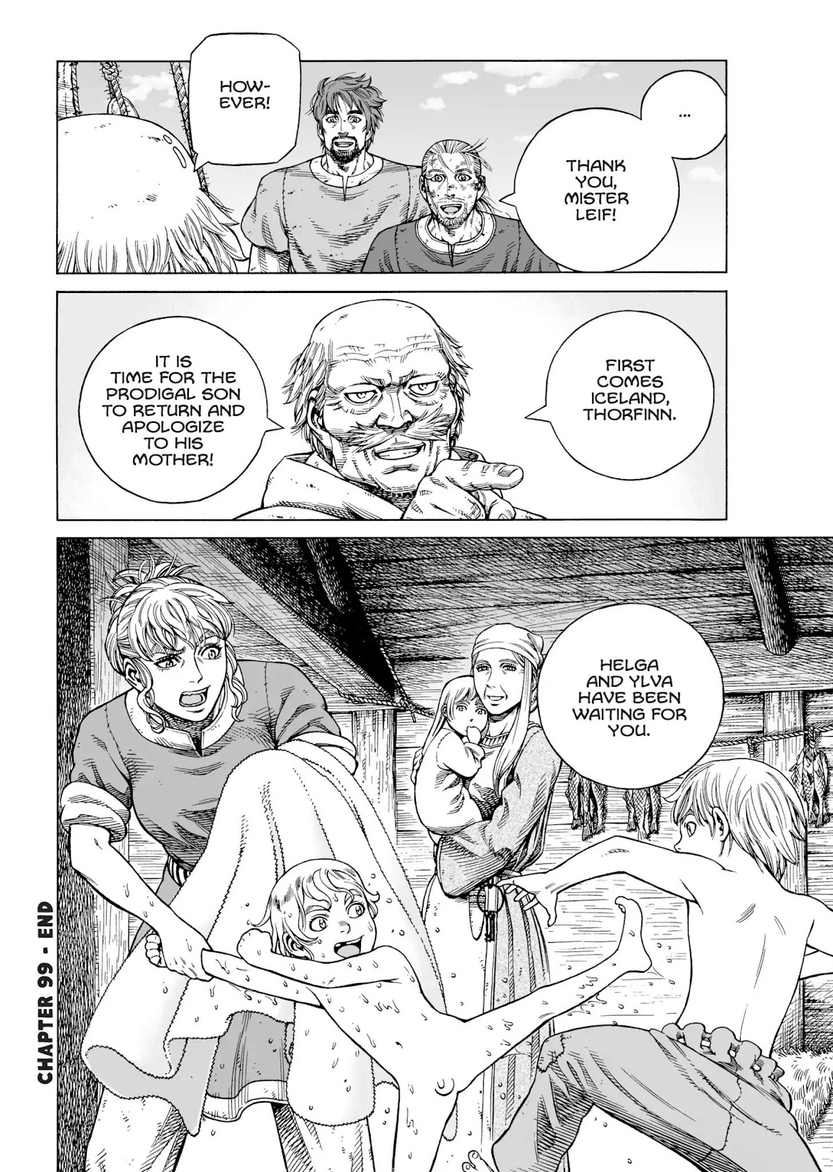 Vinland Saga Chapter 99 page 20 - Chapter 99: Departure