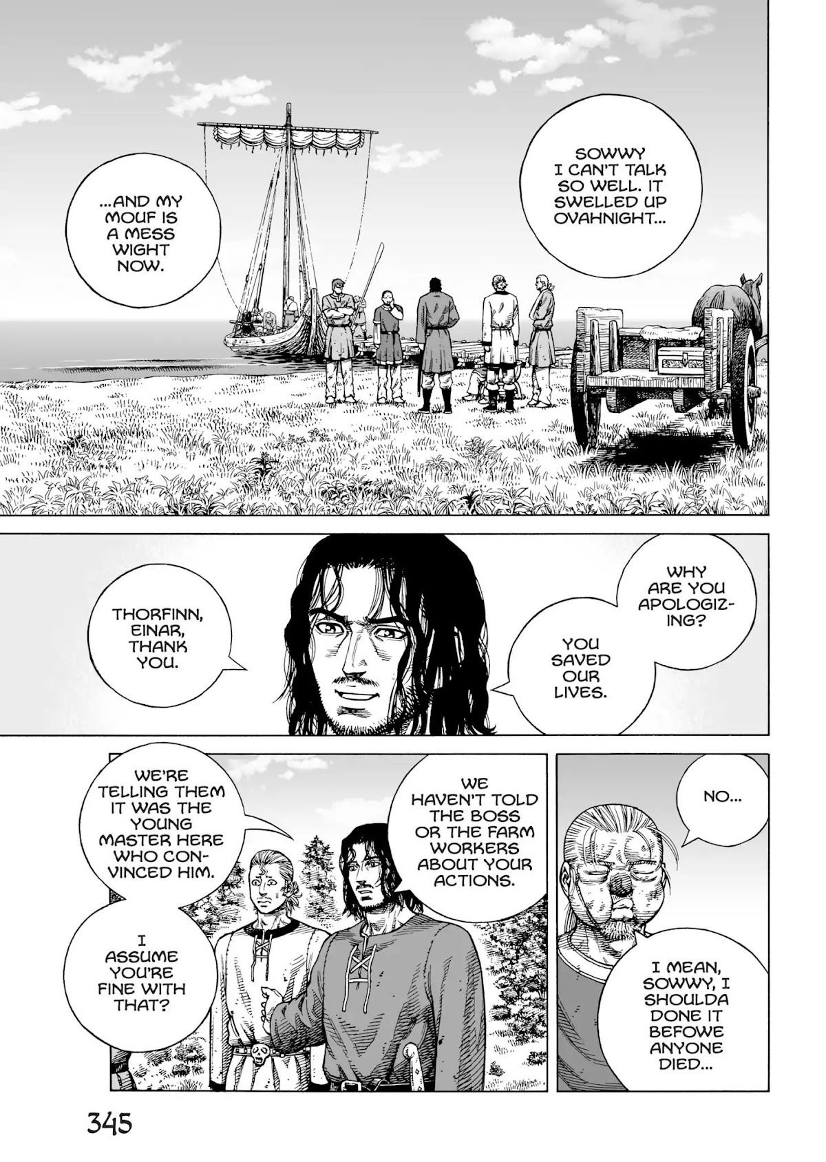 Vinland Saga Chapter 99 page 3 - Chapter 99: Departure
