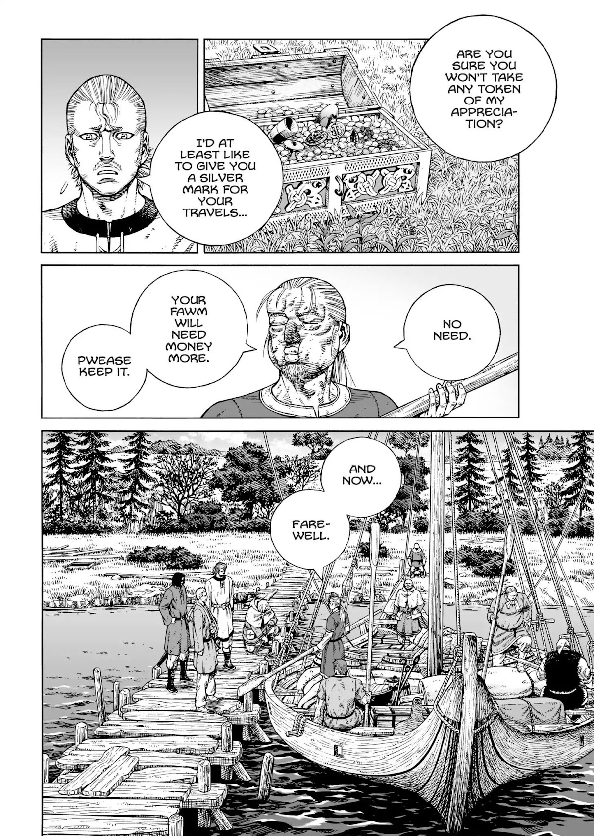 Vinland Saga Chapter 99 page 8 - Chapter 99: Departure