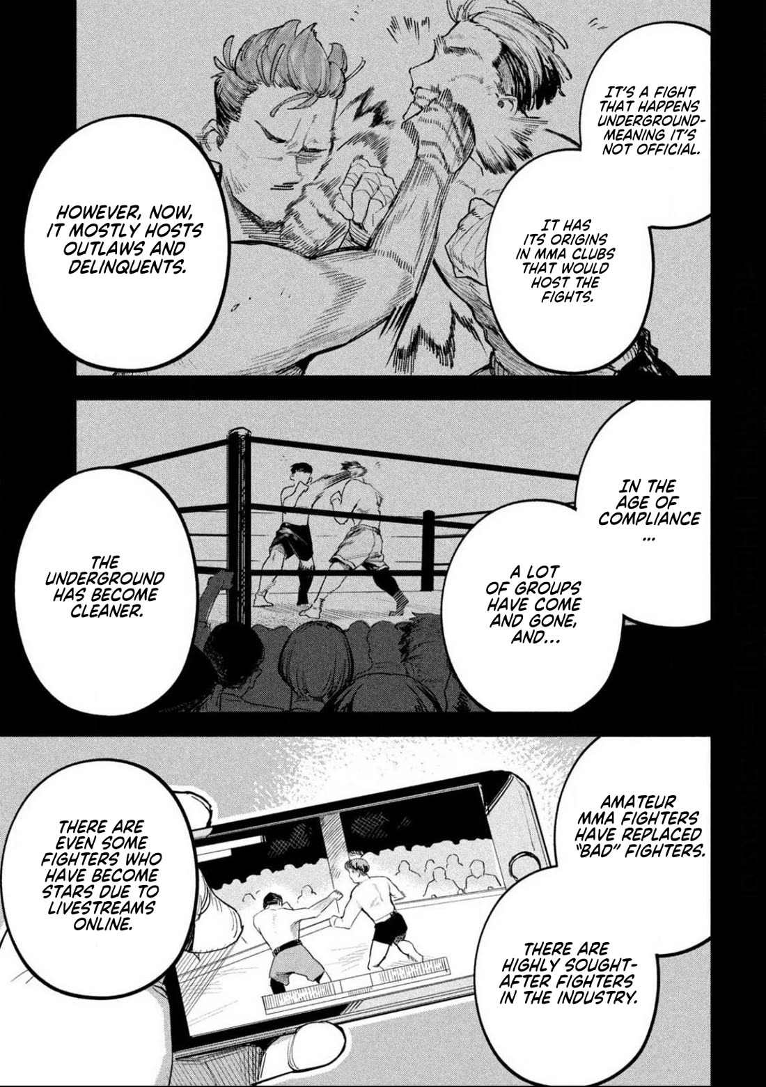 Violence Hurray Chapter 16 page 11 - Chapter 16: Underground Fighting