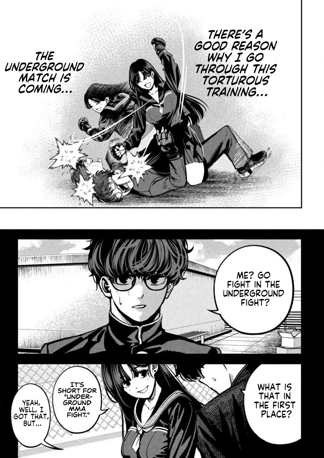 Violence Hurray Chapter 16 page 9 - Chapter 16: Underground Fighting