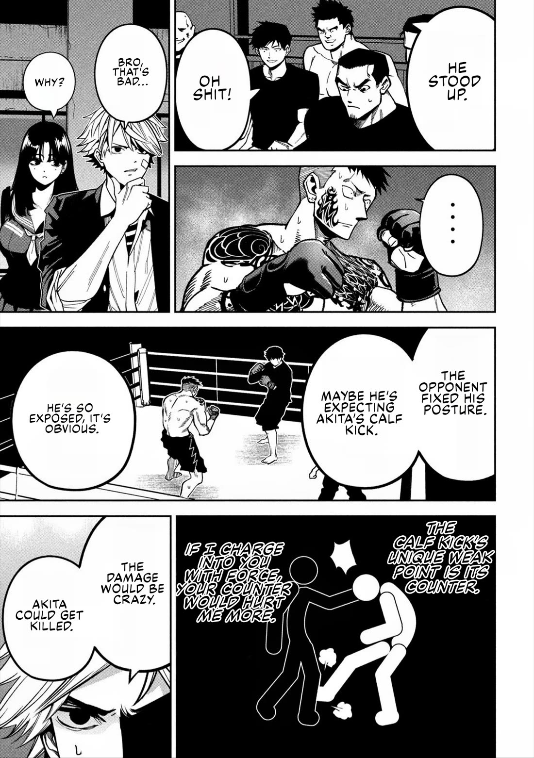 Violence Hurray Chapter 18 page 9 - Chapter 18: Pain and Courage