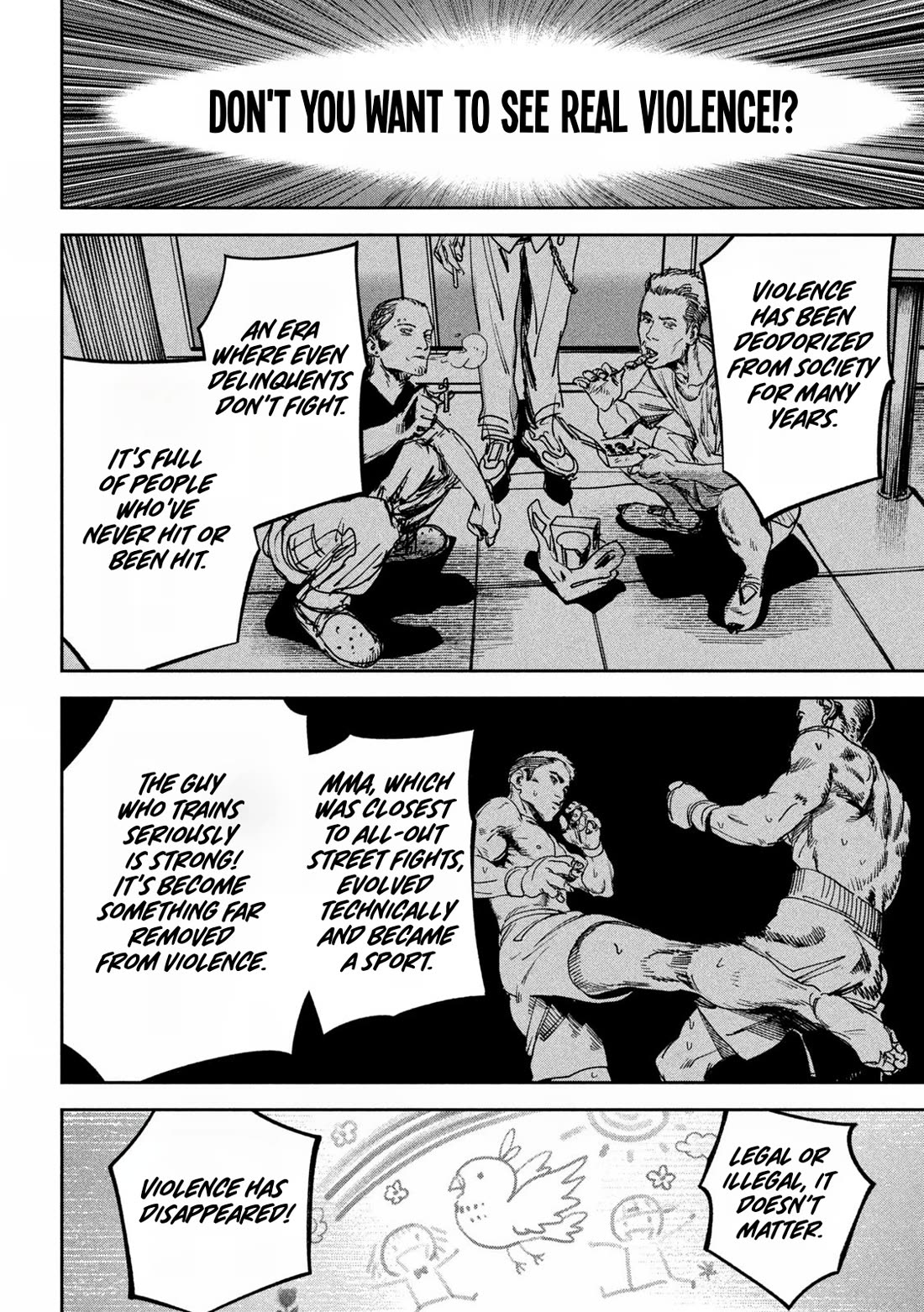Violence Hurray Chapter 21 page 8 - Chapter 21: The Reason to Become Stronger