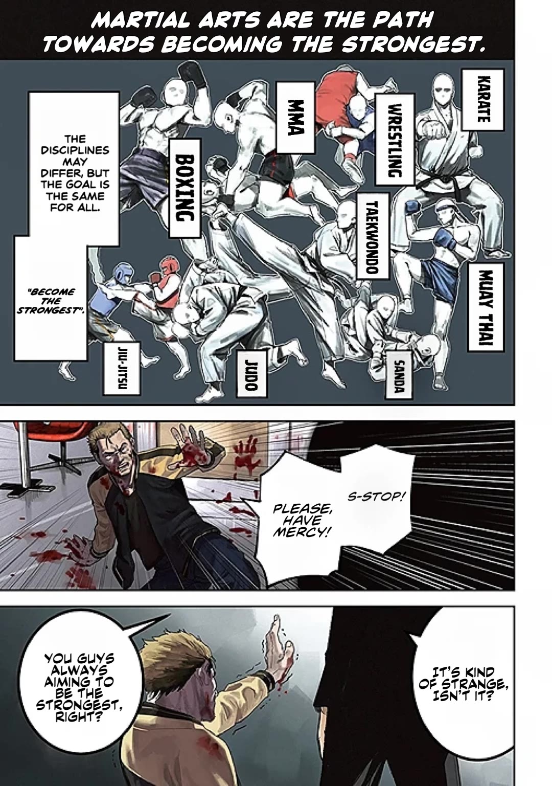 Violence Hurray Chapter 32: Weapon thumbnail