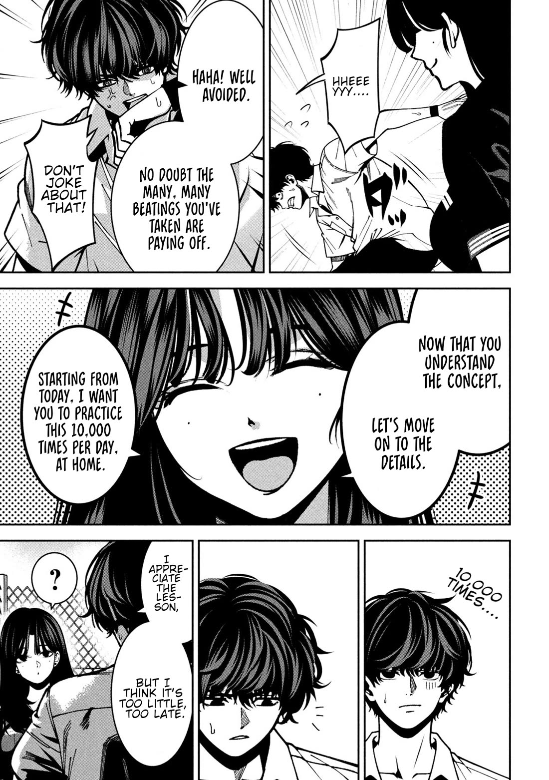 Violence Hurray Chapter 43 page 10 - Chapter 43: School