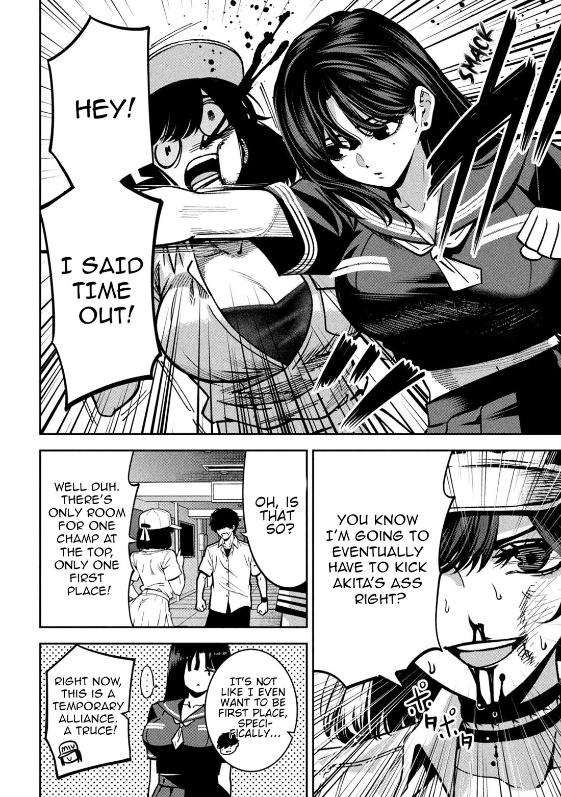 Violence Hurray Chapter 45 page 10 - Chapter 45: Love Triangle