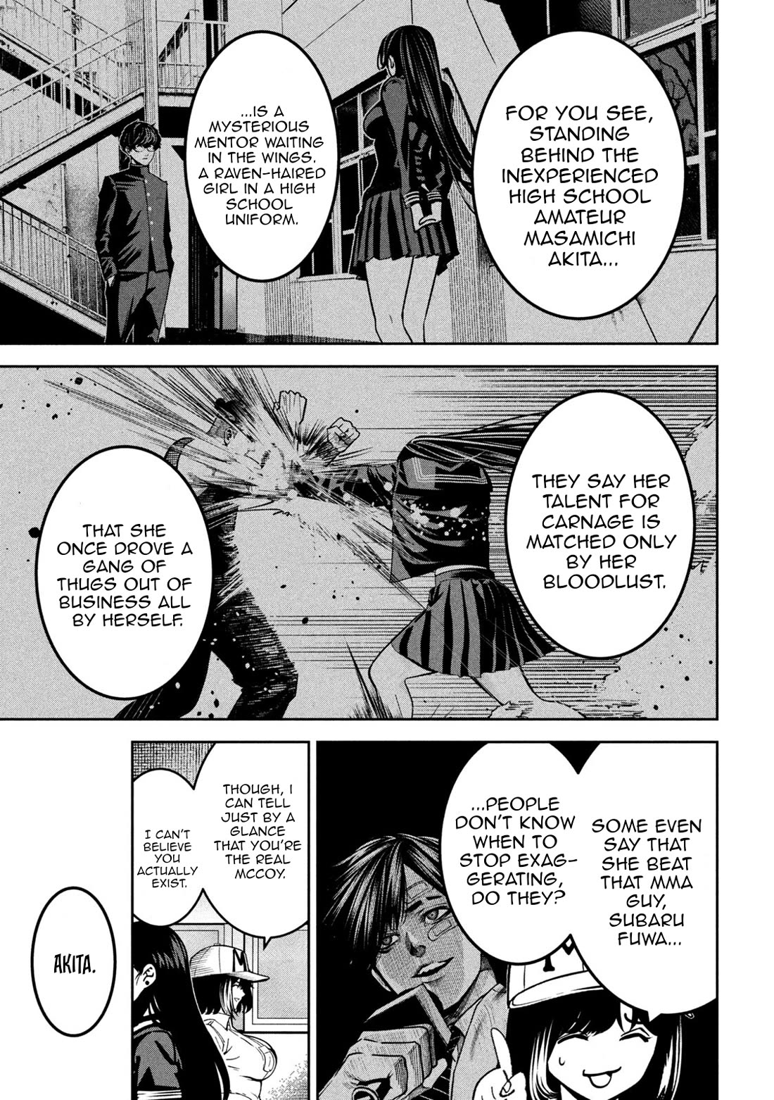 Violence Hurray Chapter 45 page 3 - Chapter 45: Love Triangle