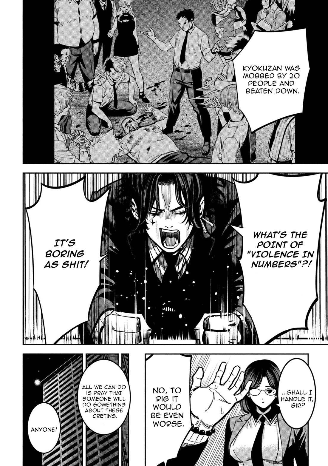 Violence Hurray Chapter 46 page 14 - Chapter 46: Tackle