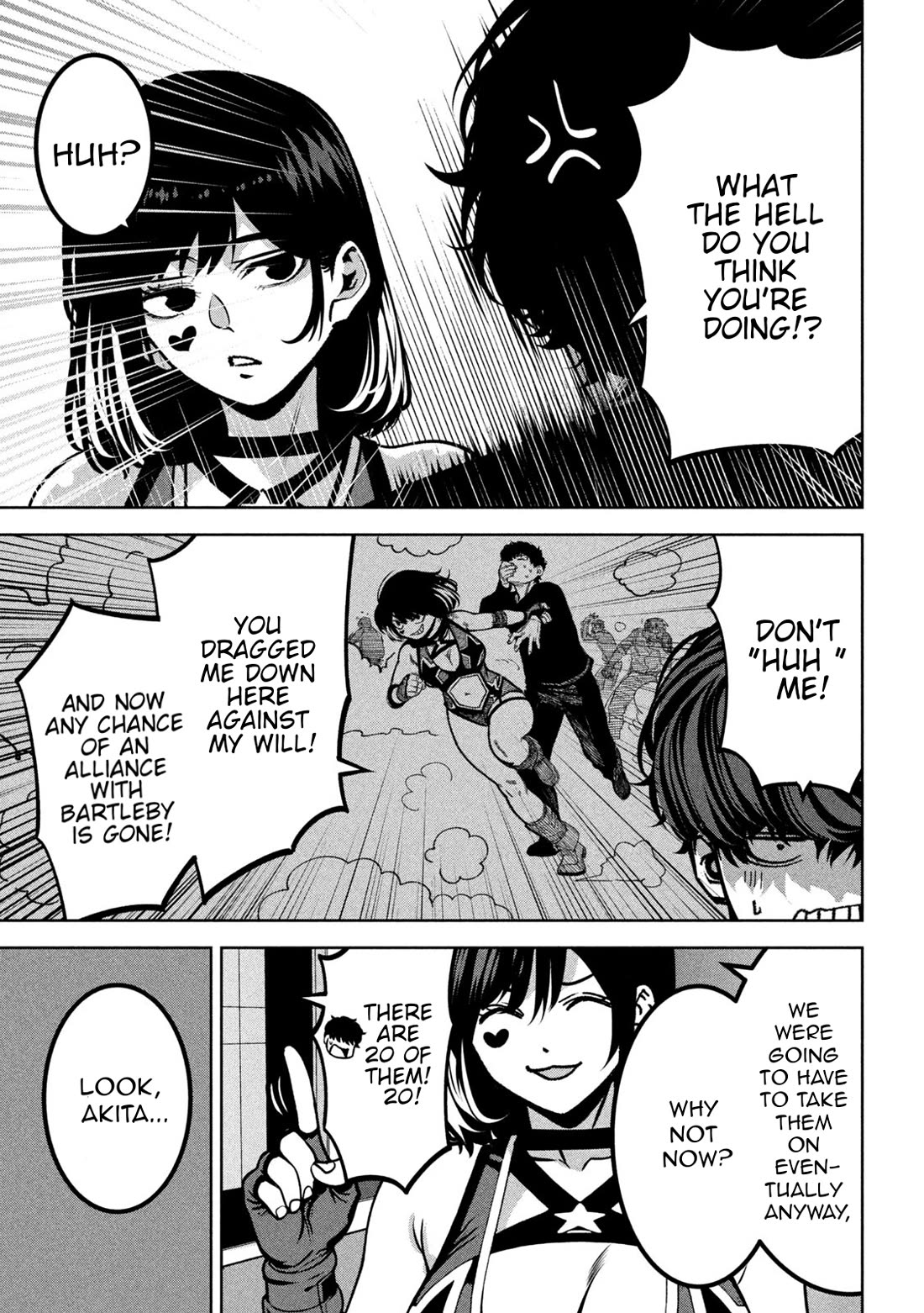 Violence Hurray Chapter 48 page 12 - Chapter 48: Shining Road