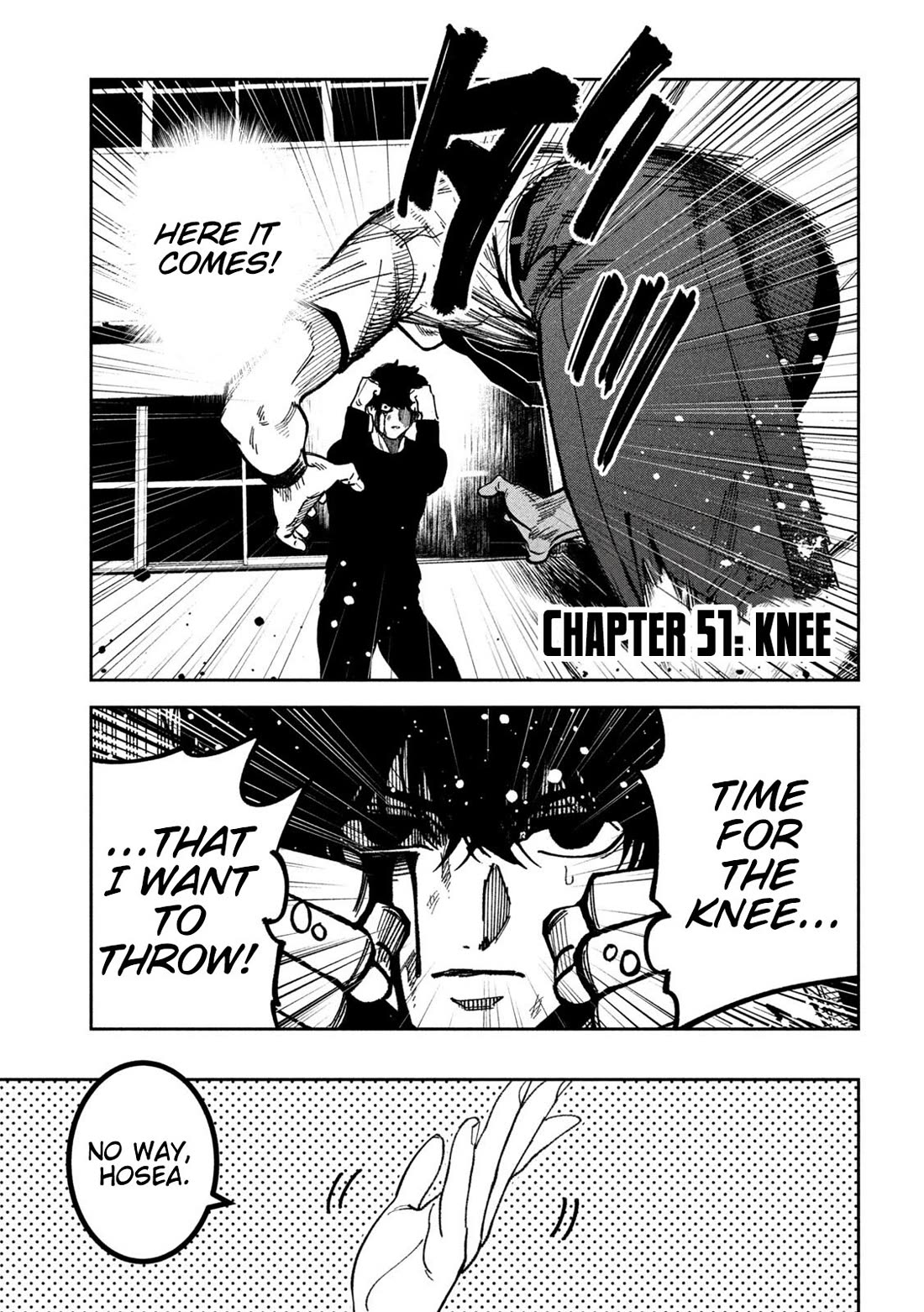 Violence Hurray Chapter 51 page 1 - Chapter 51: Knee