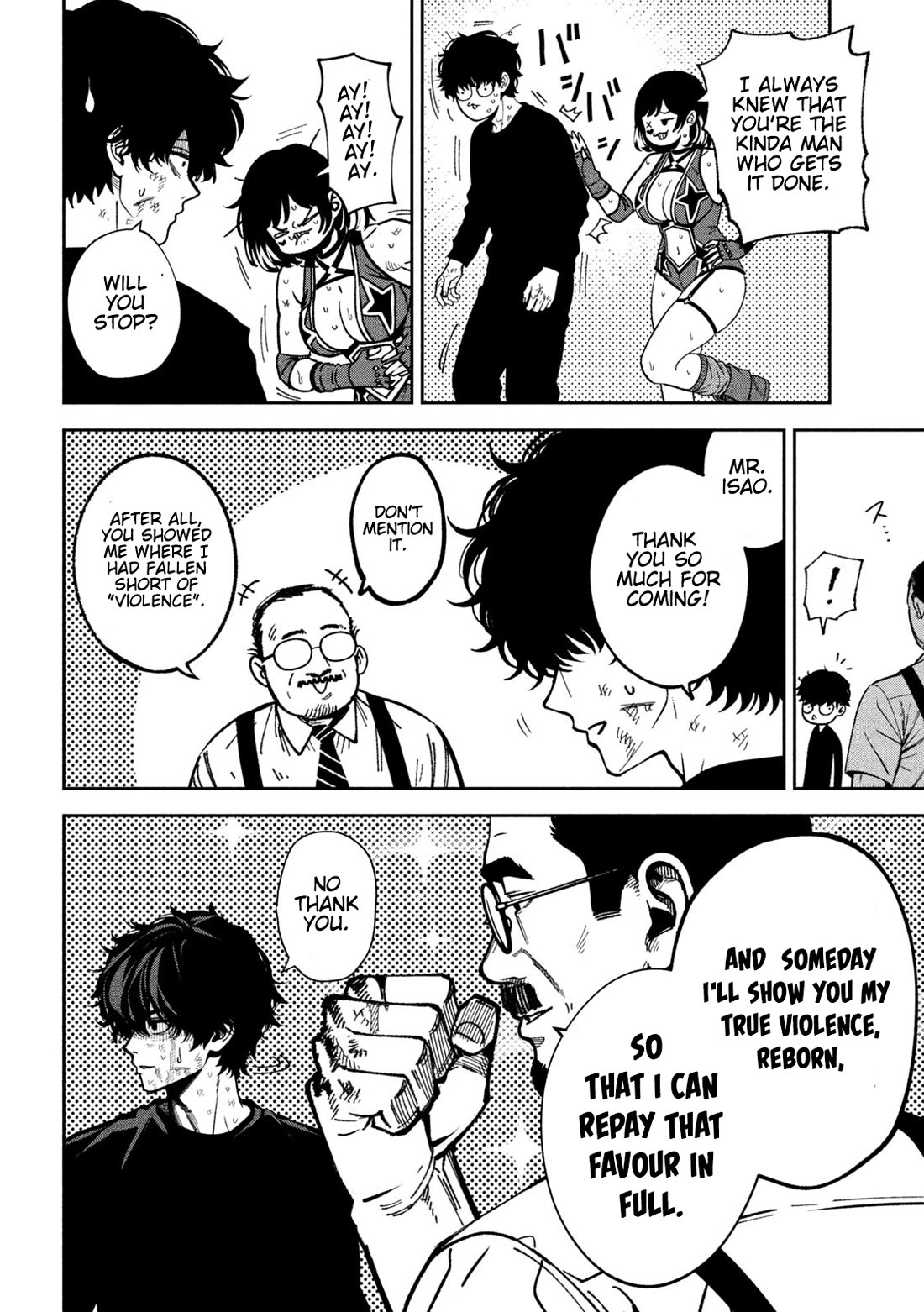 Violence Hurray Chapter 59 page 11 - Chapter 59: Beyond Despair