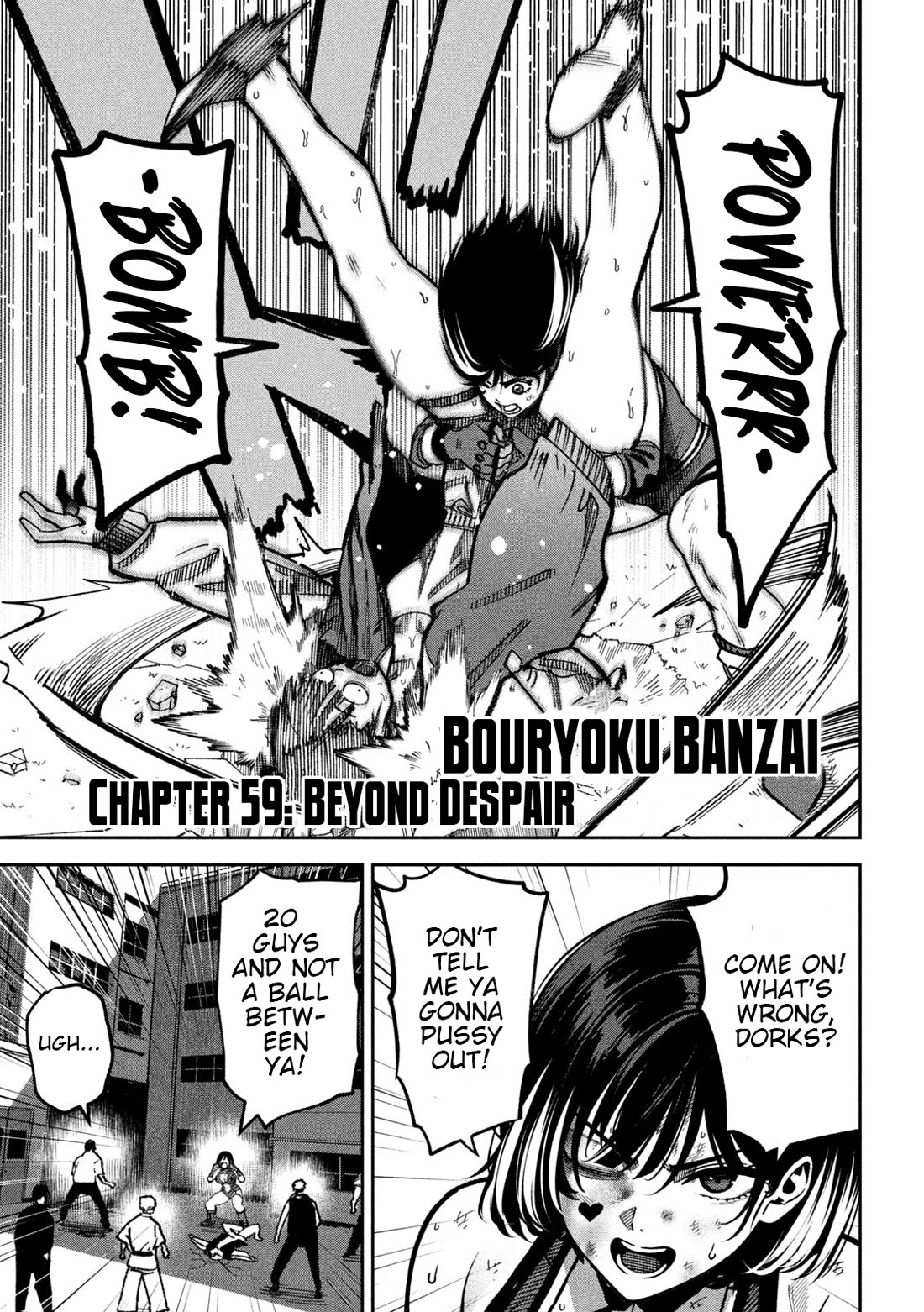Violence Hurray Chapter 59 page 2 - Chapter 59: Beyond Despair