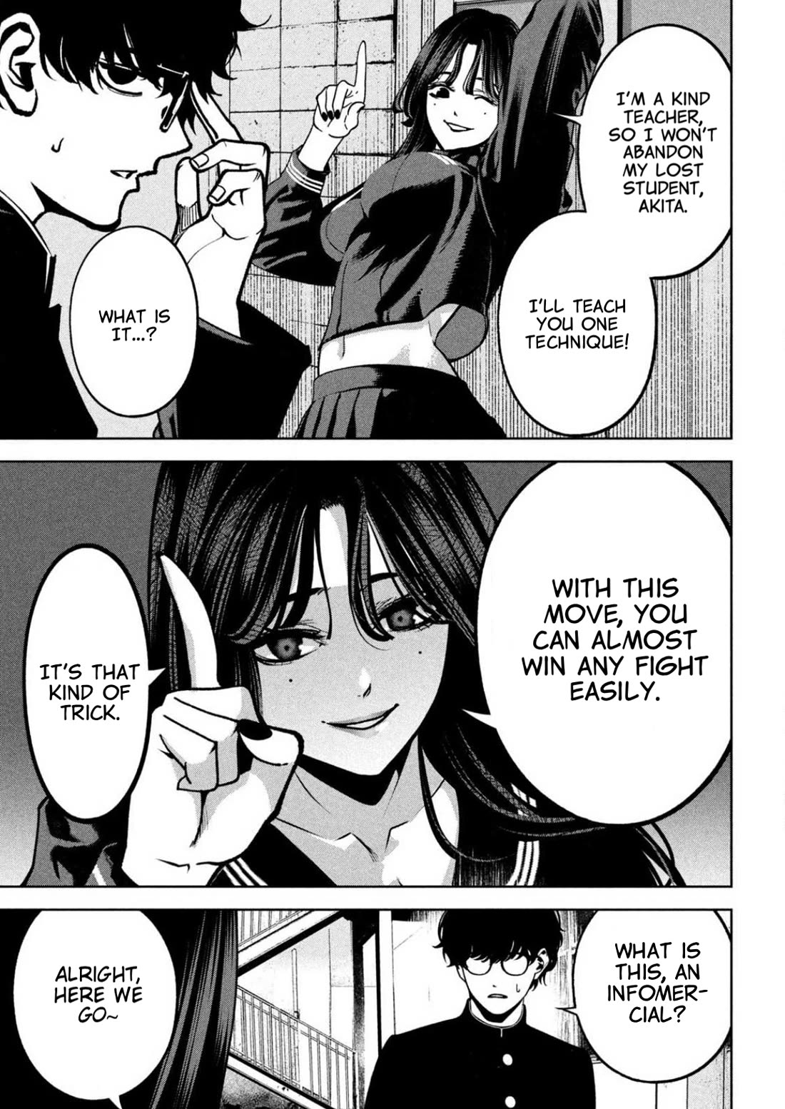 Violence Hurray Chapter 7 page 13 - Chapter 7: Teacher, Pupil and Technique