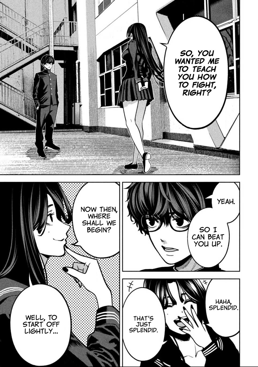 Violence Hurray Chapter 7 page 9 - Chapter 7: Teacher, Pupil and Technique