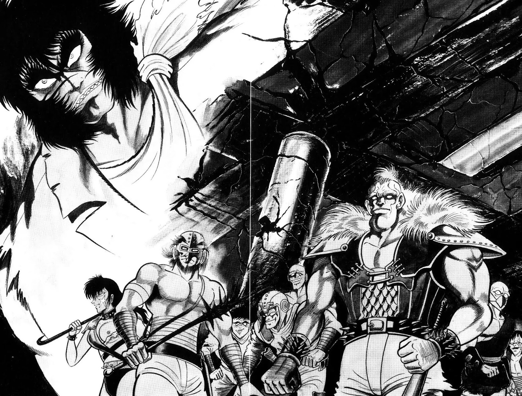 Violence Jack Chapter 4.2-1 page 3 - Vol.4 Chapter 2.1: The Hell Towns of Kanto (1)