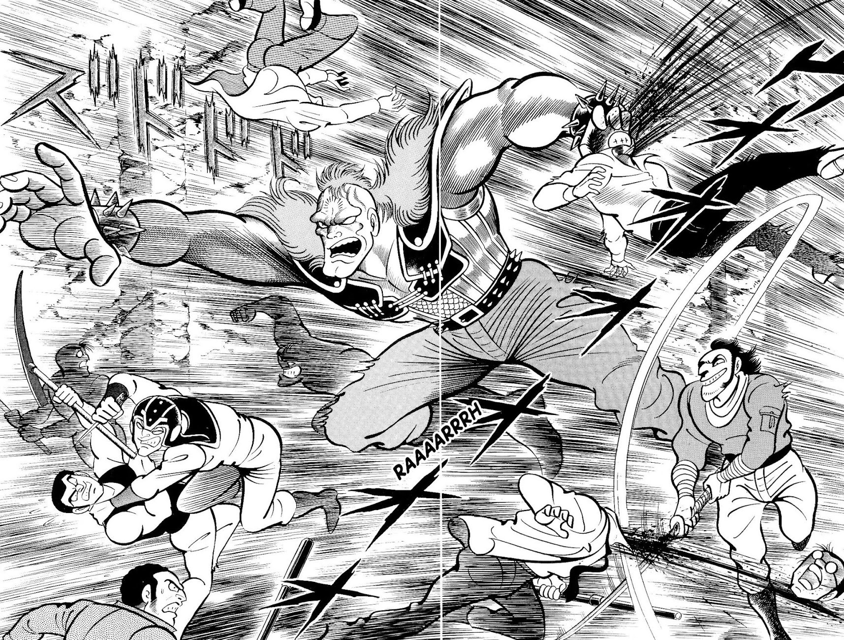 Violence Jack Chapter 4.2-2 page 13 - Vol.4 Chapter 2.2: The Hell Towns of Kanto (2)